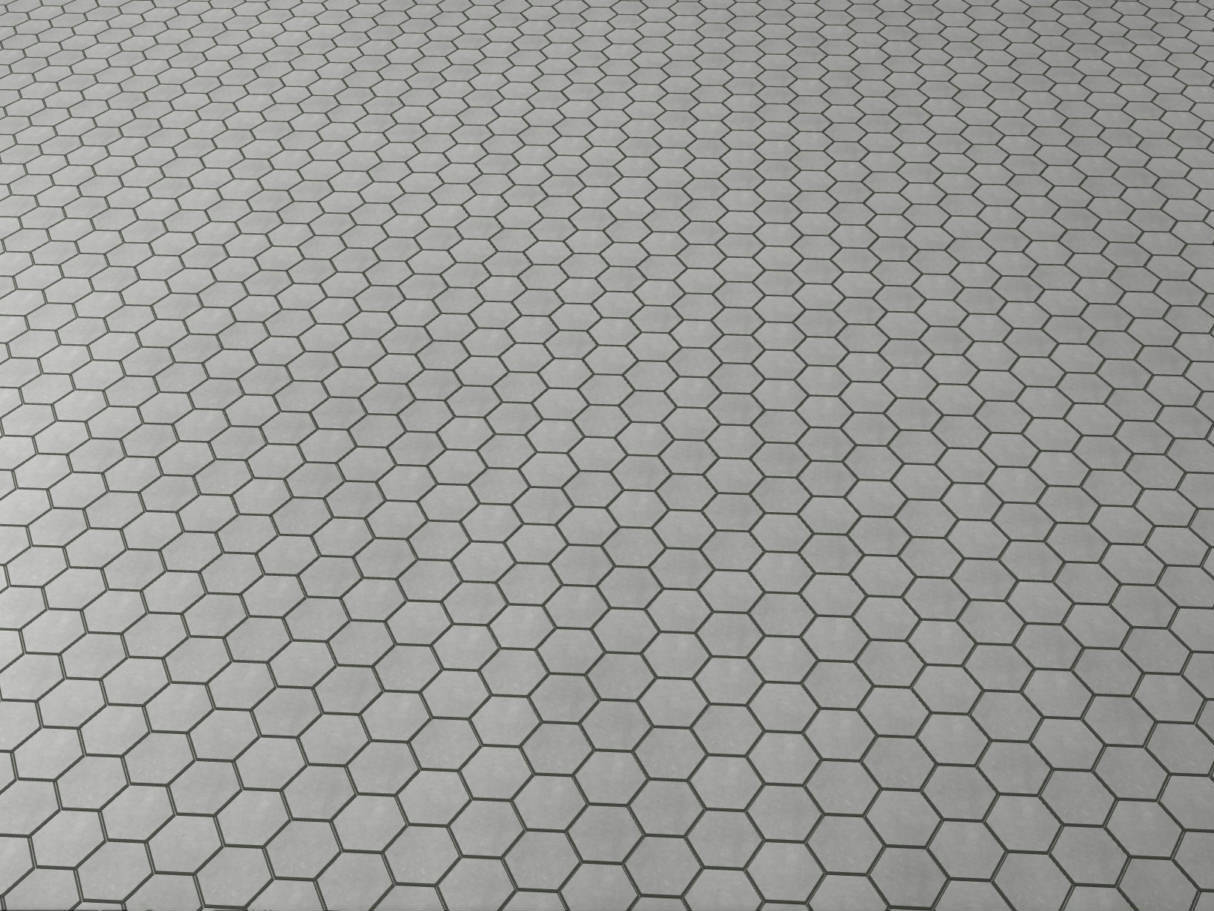 Ashland Grey Hexagon 3X3 | Classic Tile Imports