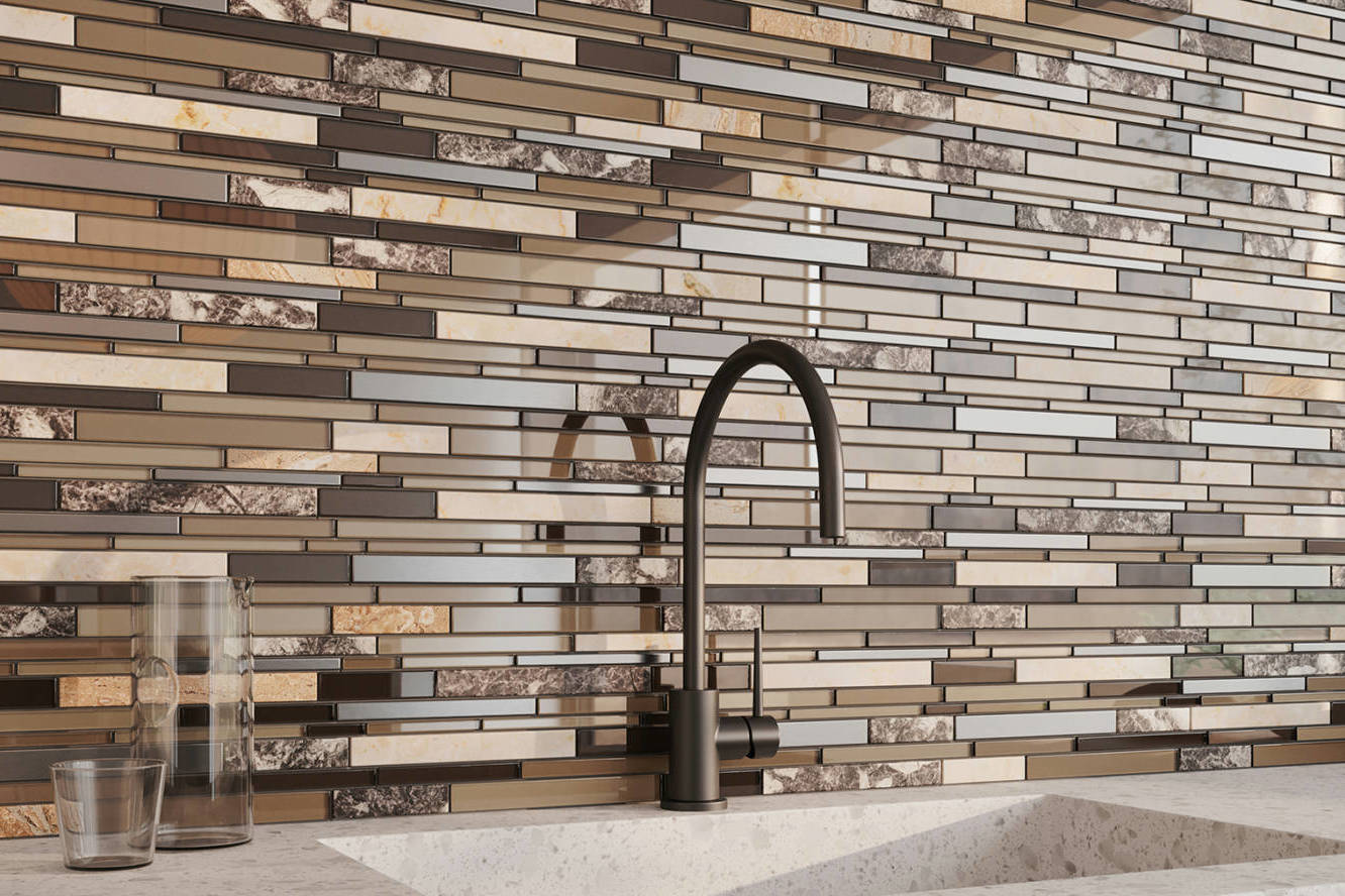 Bliss Stainless Deep Grotto 2 | Classic Tile Imports