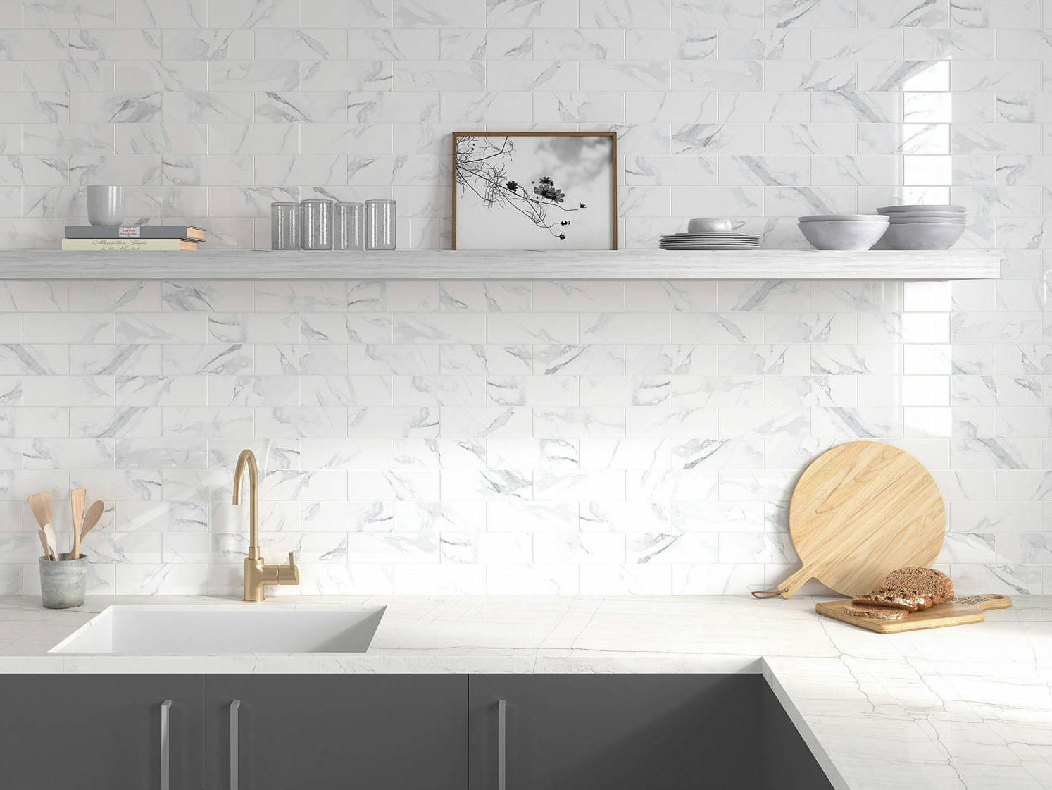 Carrara Carrara 3x9 1 | Classic Tile Imports