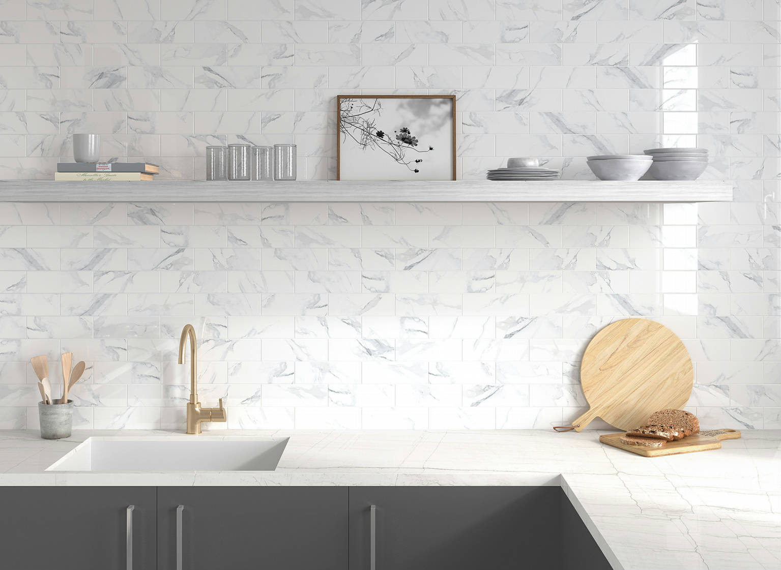 Carrara Carrara 3x9 1 | Classic Tile Imports