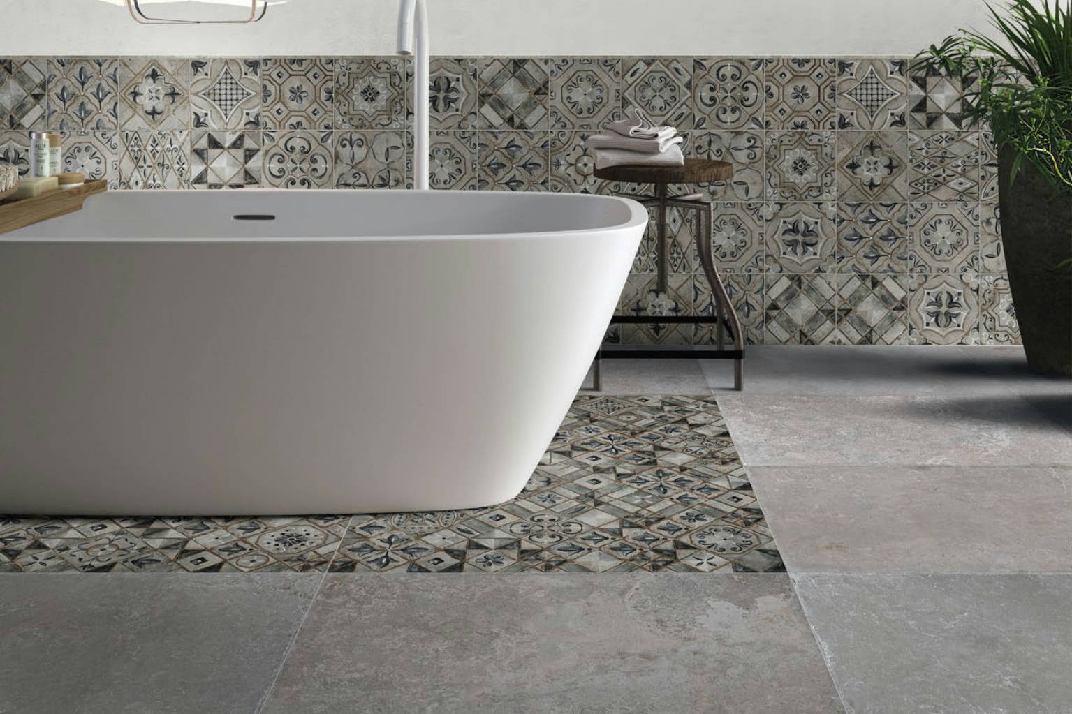 Elevation Menfi Grey 24x24 | Classic Tile Imports