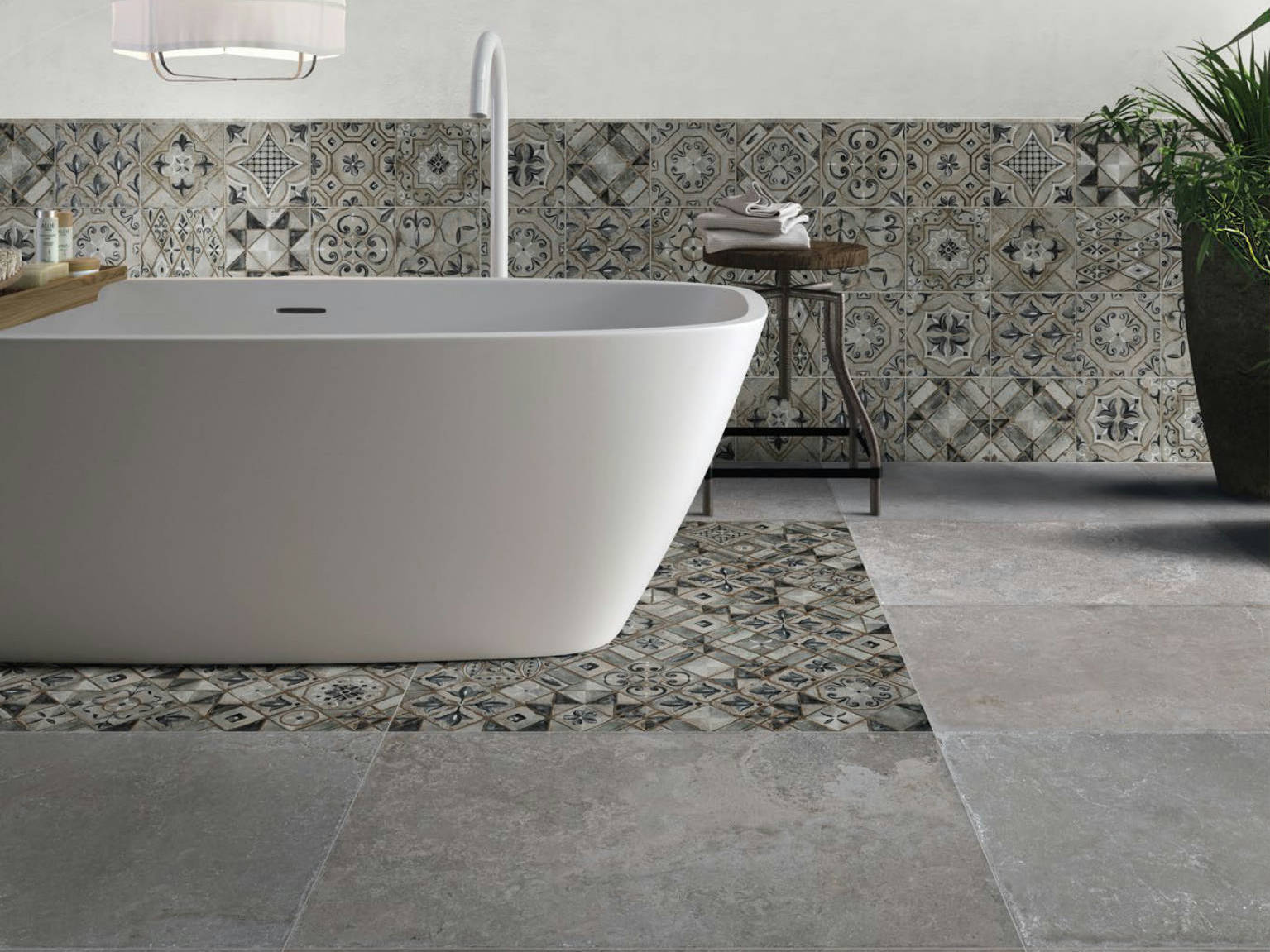 Elevation Menfi Grey 24x24 | Classic Tile Imports