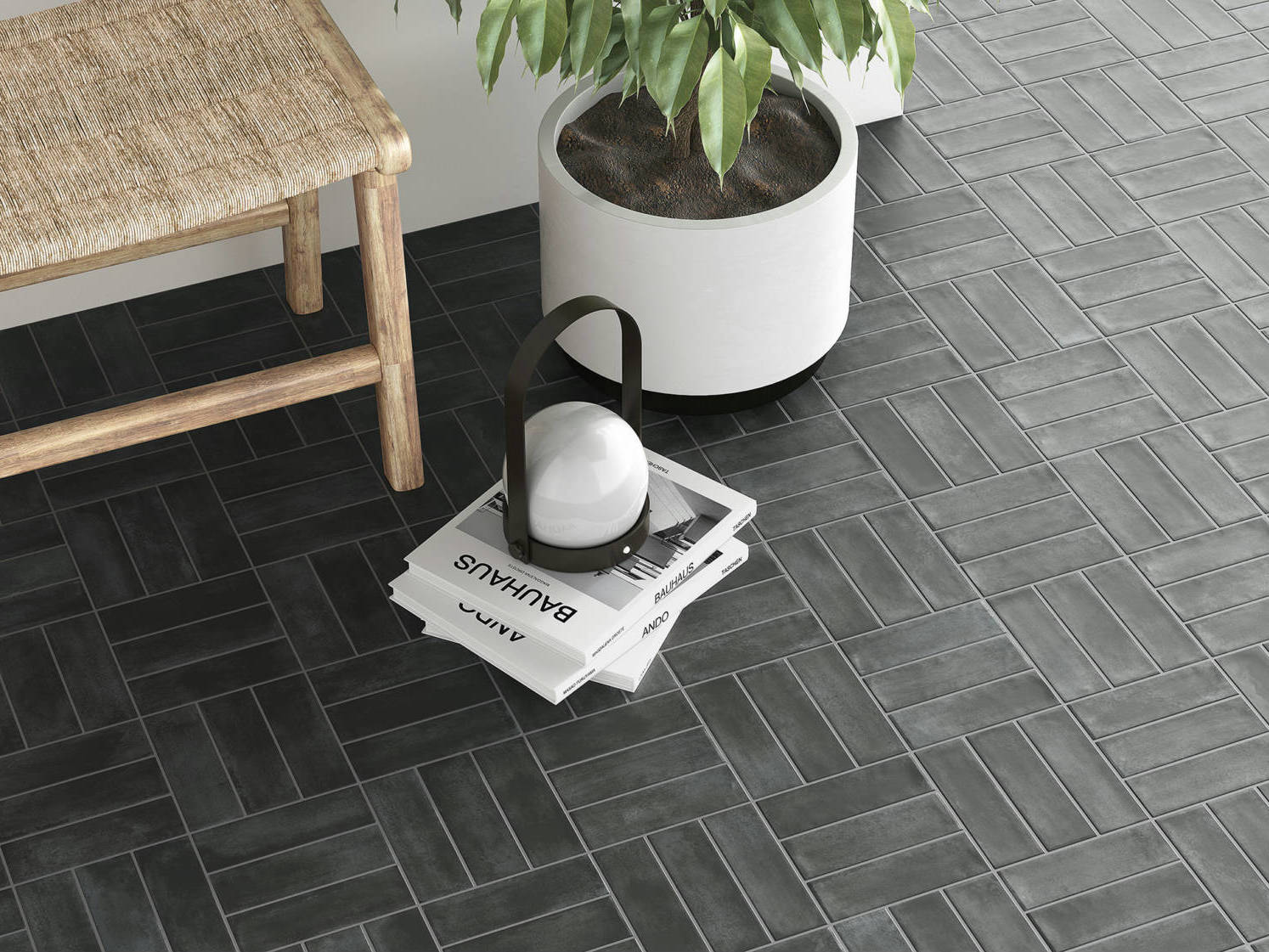 Lisbon 2X6 Graphite | Classic Tile Imports