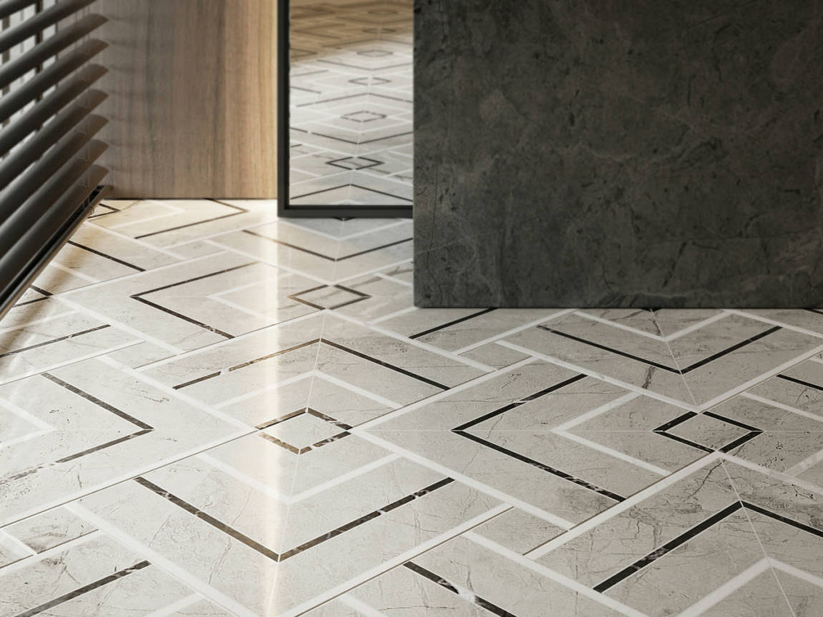Luxury Roma Argento Picco Mosaic 3 | Classic Tile Imports