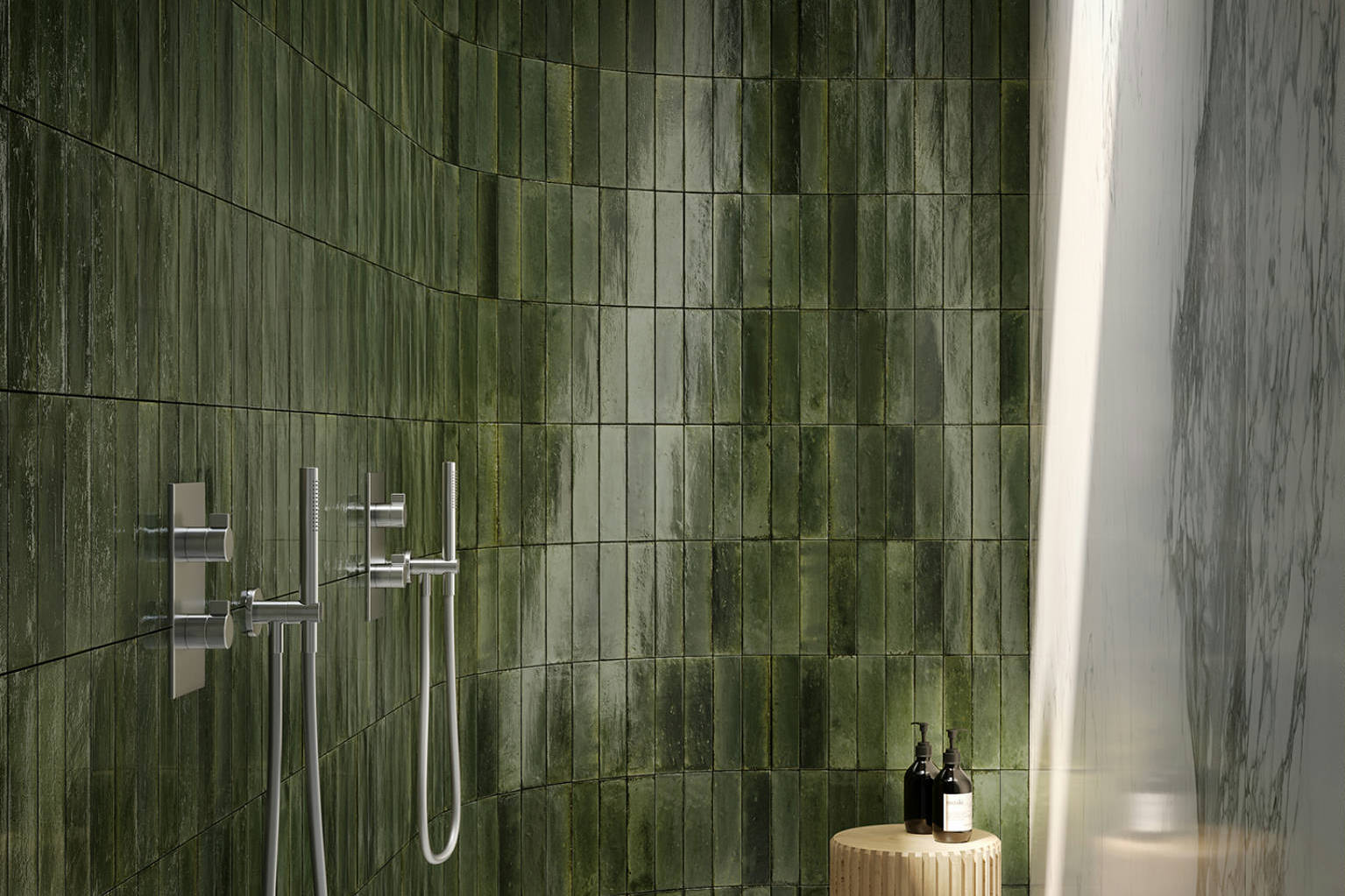 Manhattan Greenwich Green 2x9 0 | Classic Tile Imports