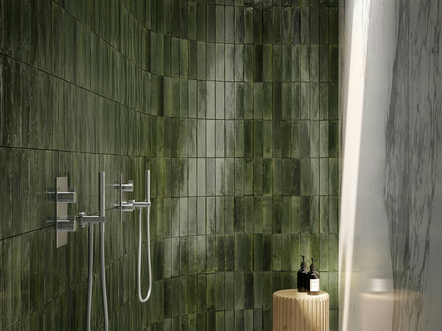 Manhattan Greenwich Green 2x9 0 | Classic Tile Imports