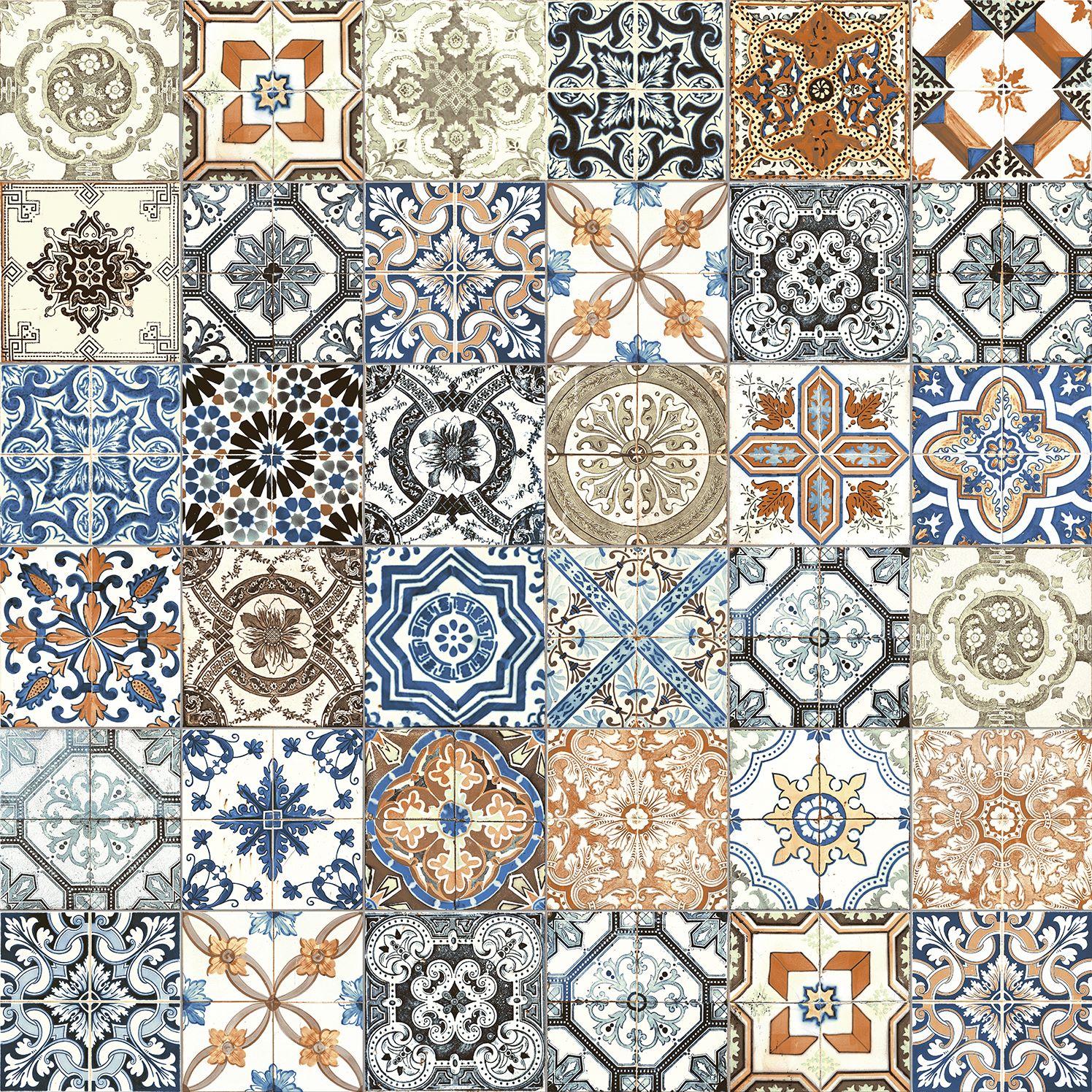 Marrakesh Color Matte Mix 8x8 4 | Classic Tile Imports