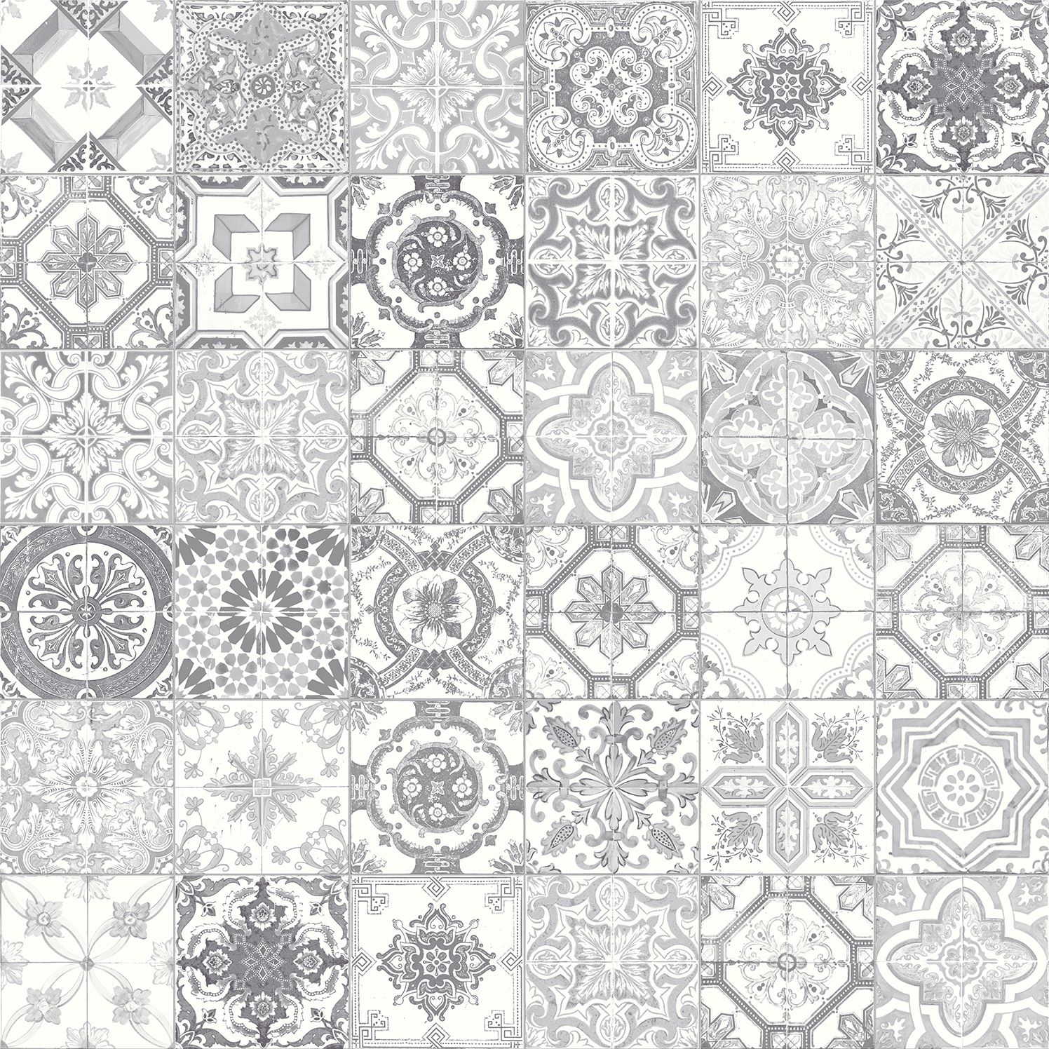 Marrakesh Grey Matte Mix 8x8 2 | Classic Tile Imports