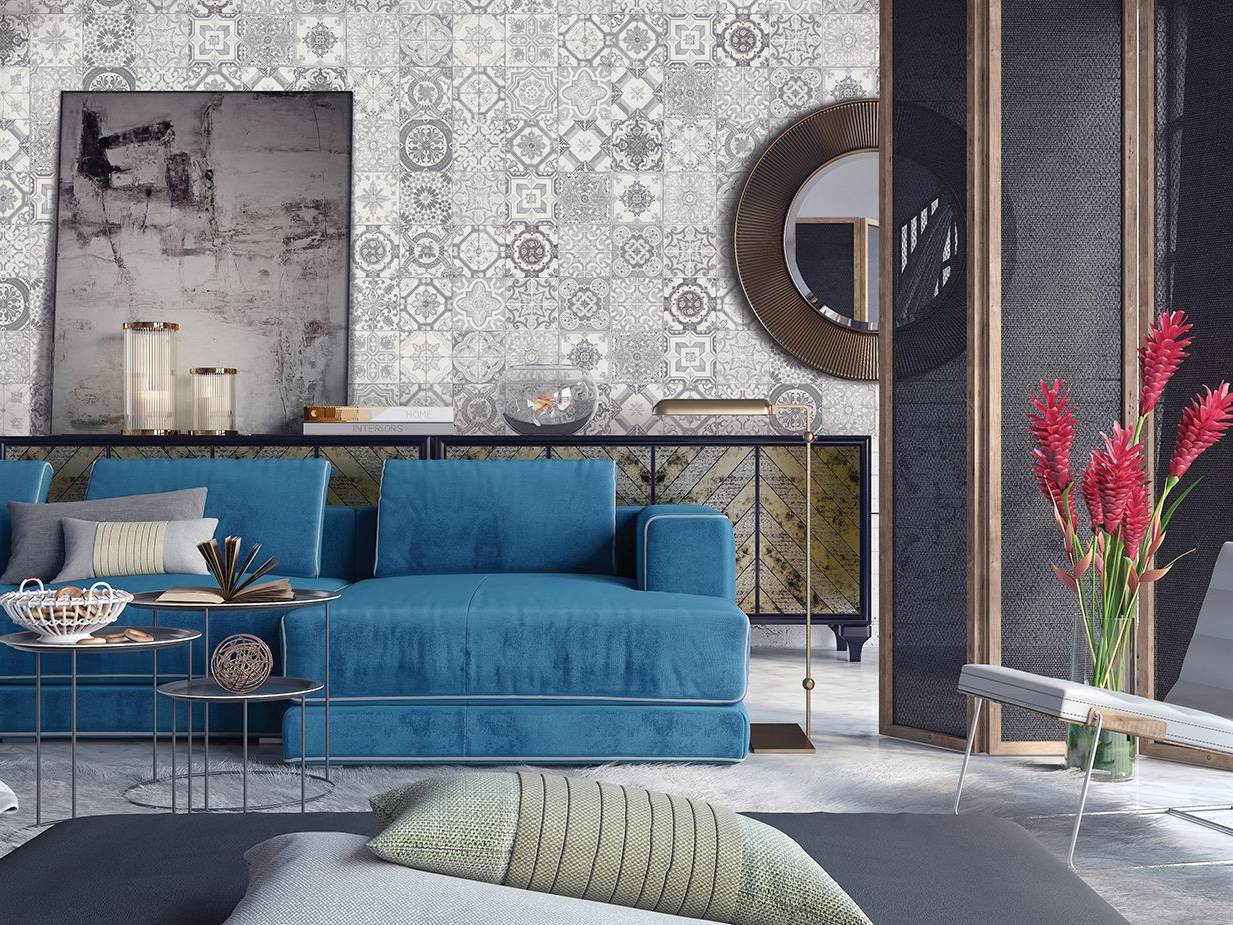 Marrakesh Grey Matte Mix 8x8 | Classic Tile Imports