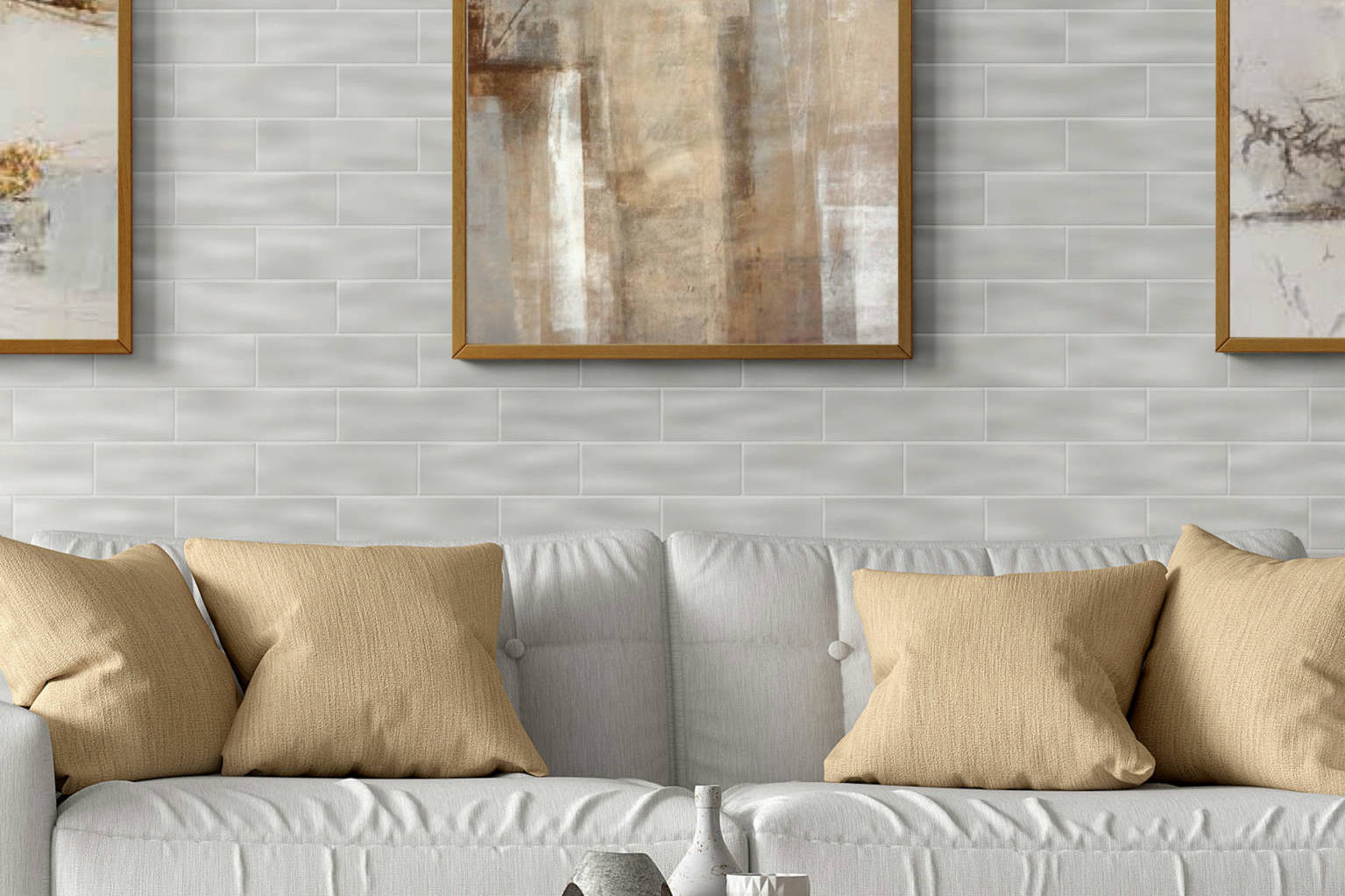 Matte Flint Brickwork Mosaic | Classic Tile Imports