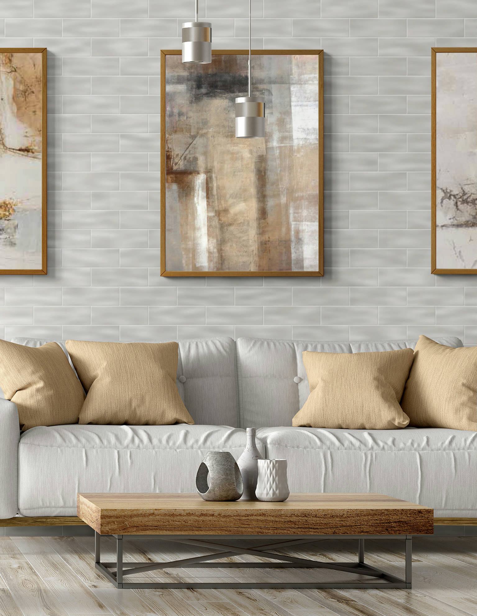 Matte Flint Brickwork Mosaic | Classic Tile Imports