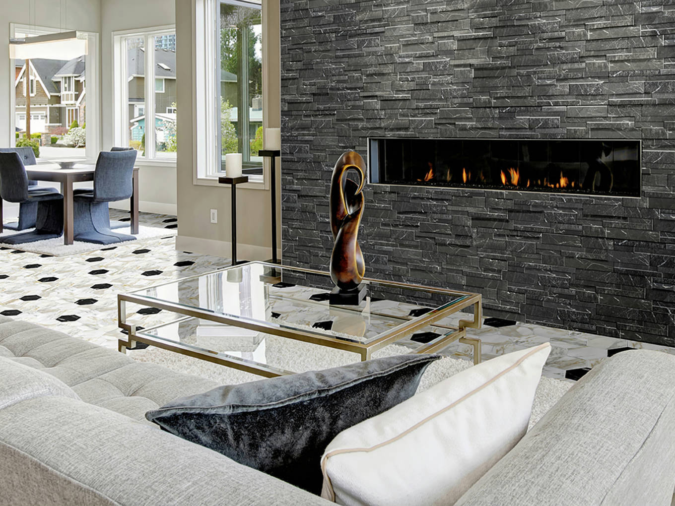 Milan Dante Nero 0 | Classic Tile Imports