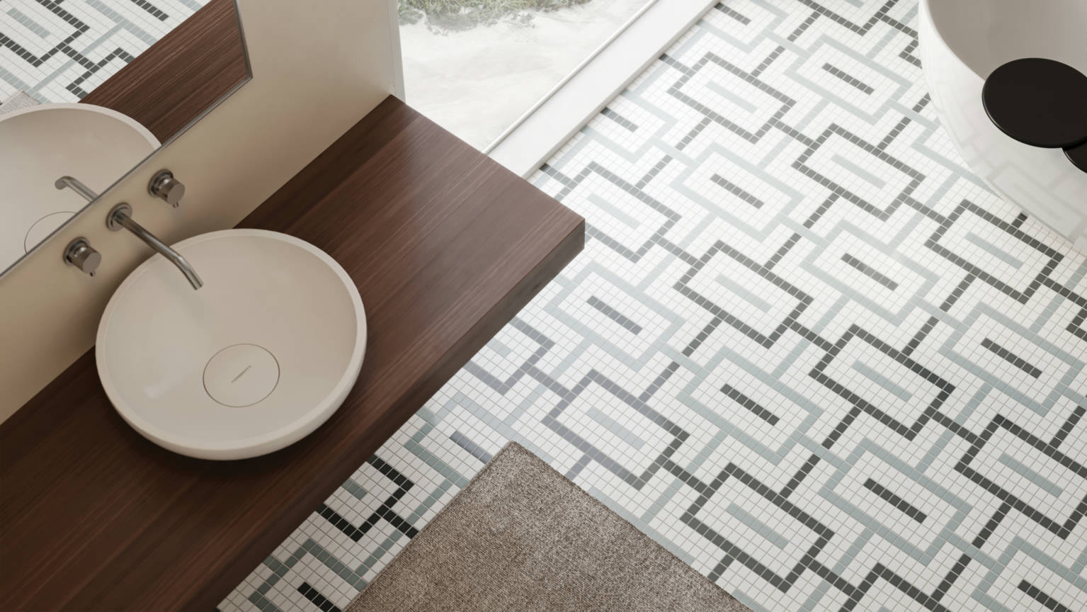 Traditions Dawn Chain Mosaic 3 | Classic Tile Imports