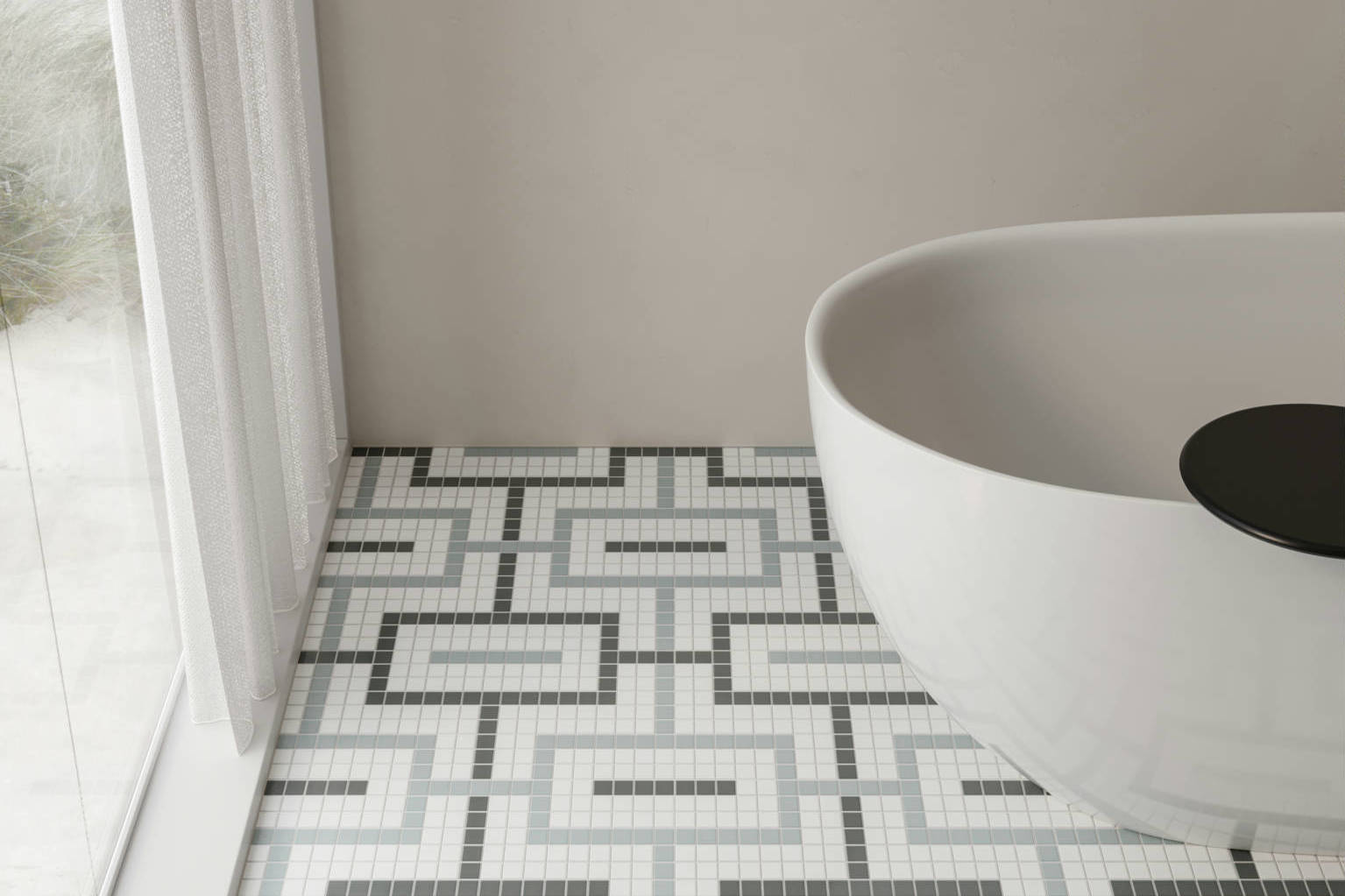 Traditions Dawn Chain Mosaic 4 | Classic Tile Imports