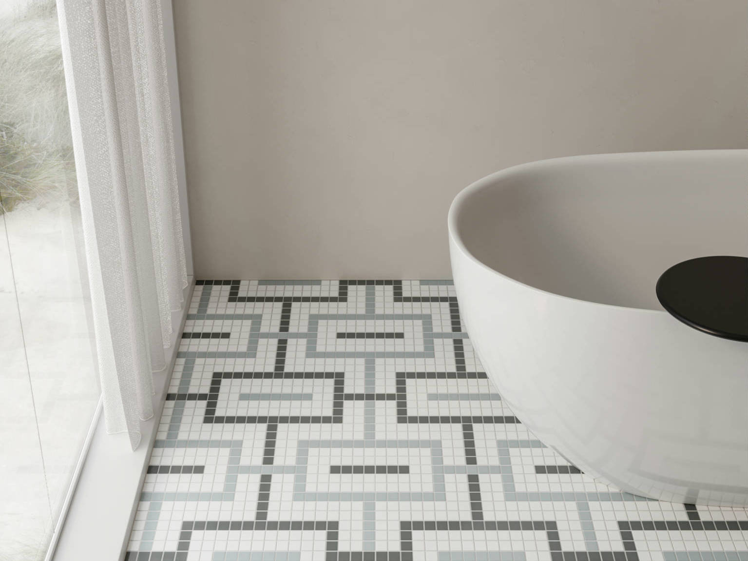 Traditions Dawn Chain Mosaic 4 | Classic Tile Imports