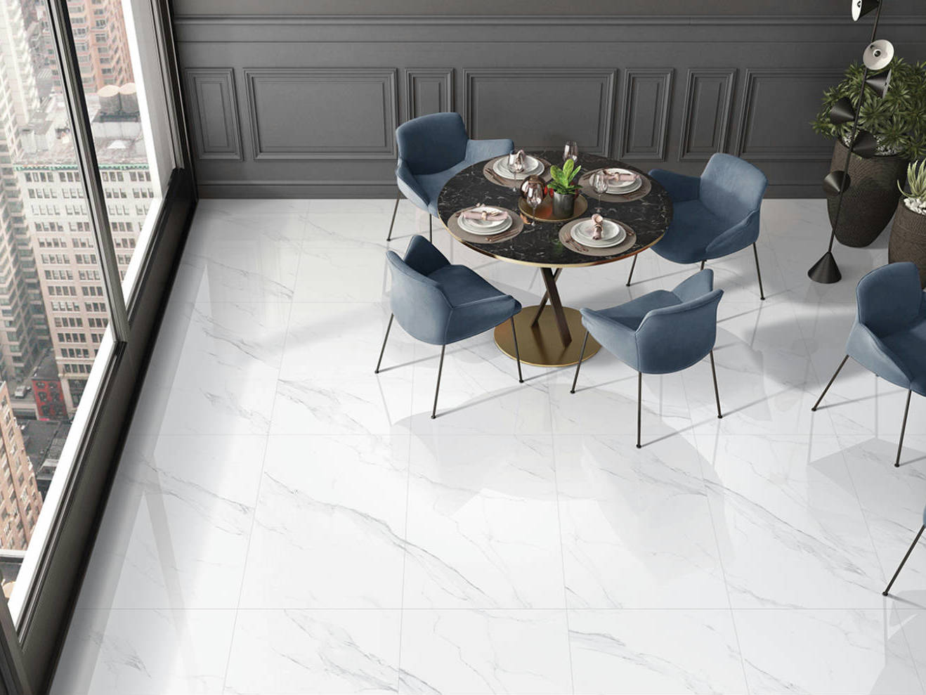 Treasure Statuario 24x48 Polished | Classic Tile Imports