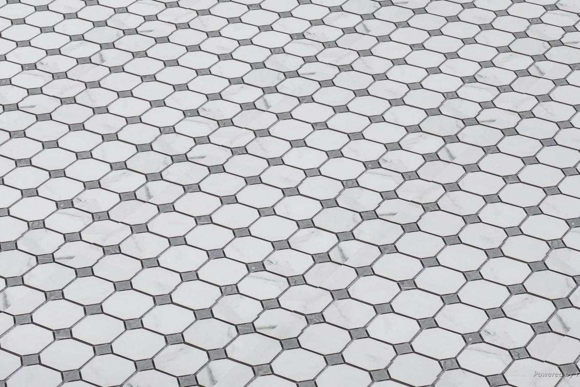 Treasure Statuario Octagon / Dot | Classic Tile Imports