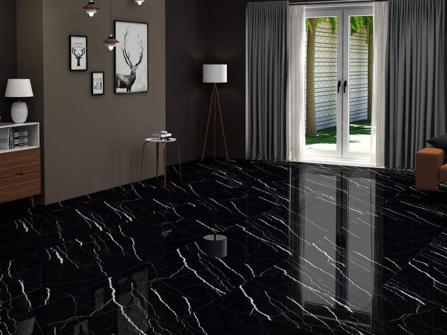 Treasure Midnight Nero 24x48 | Classic Tile Imports