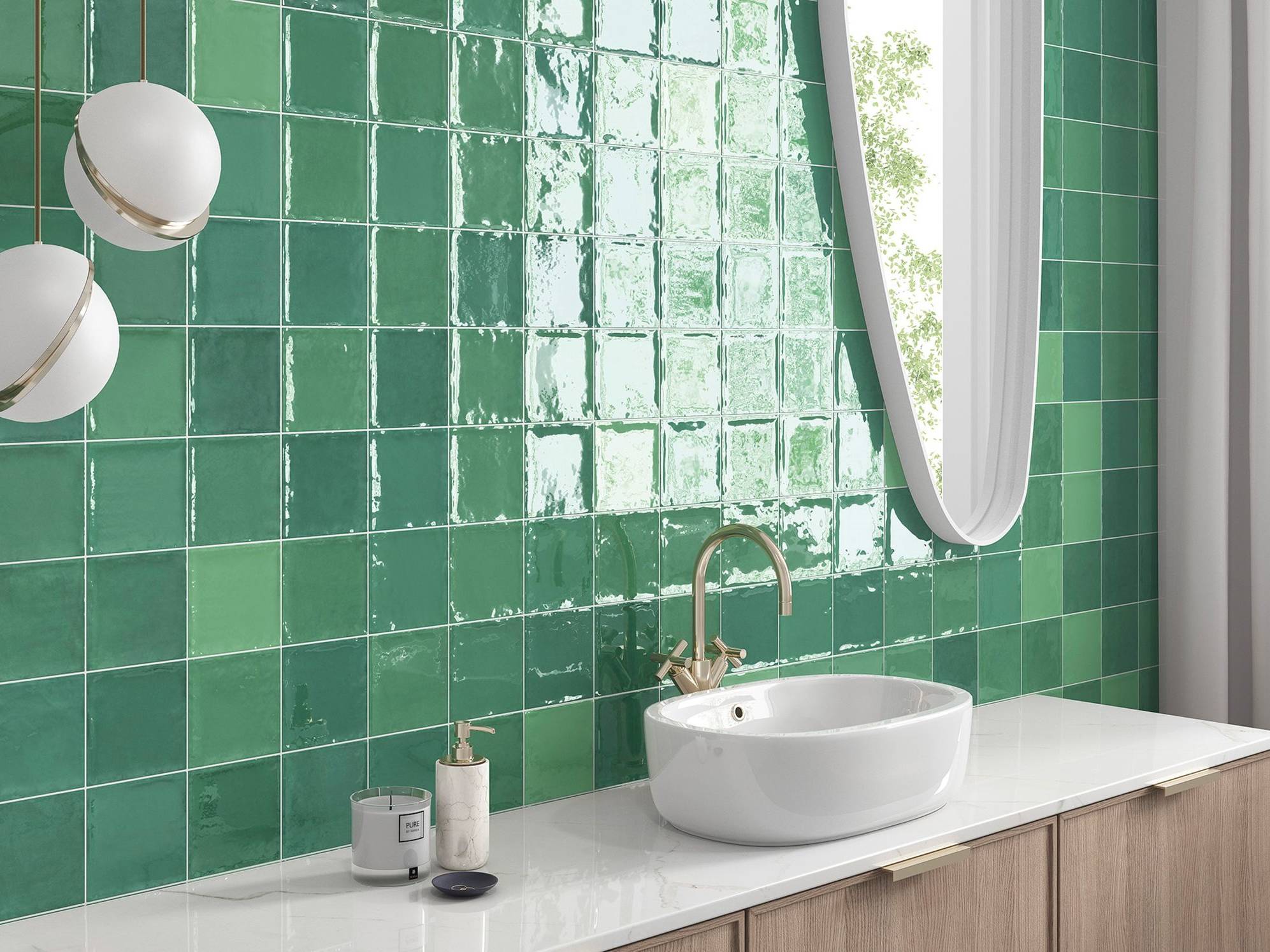 Morocco Green 5x5 | Classic Tile Imports