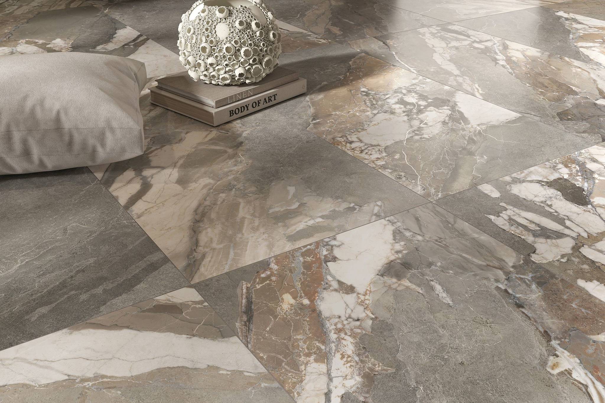 Dynasty Grey Polished/Matte 24x48 1 | Classic Tile Imports