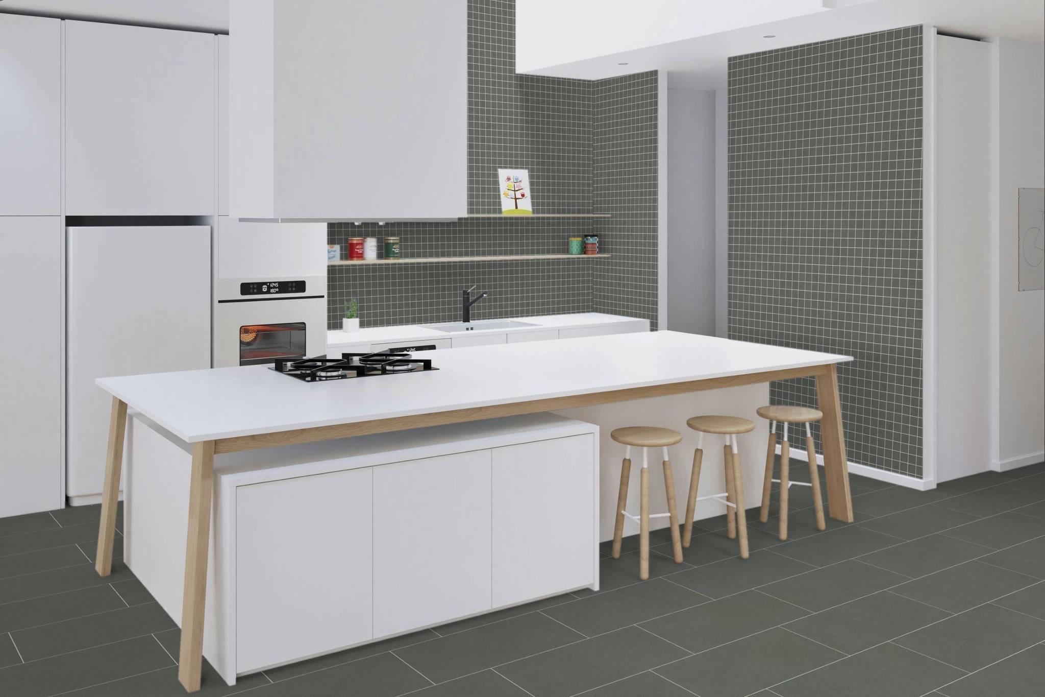 Concord Umber Matte 12x24 & 2x2 | Classic Tile Imports