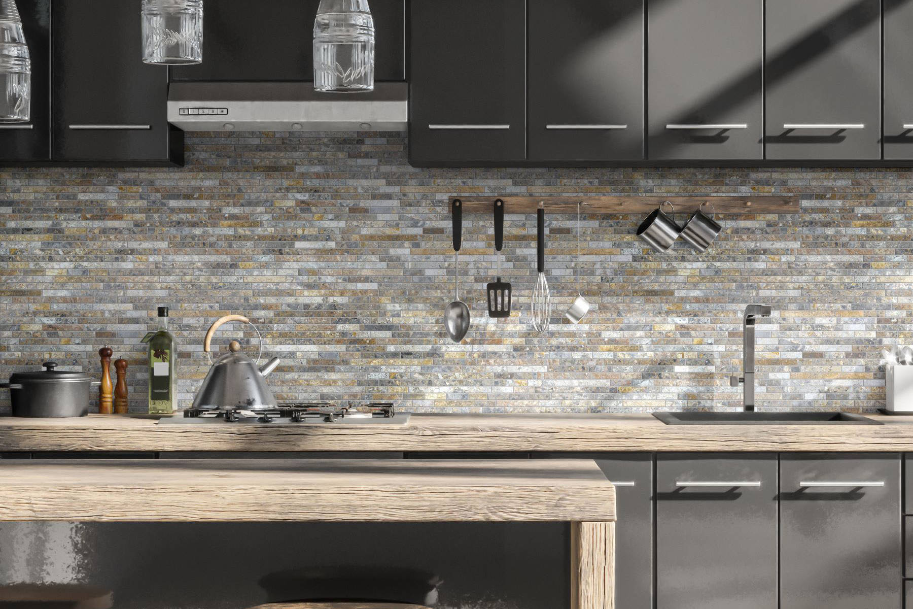 Baguette Royal Vein Mosaic | Classic Tile Imports