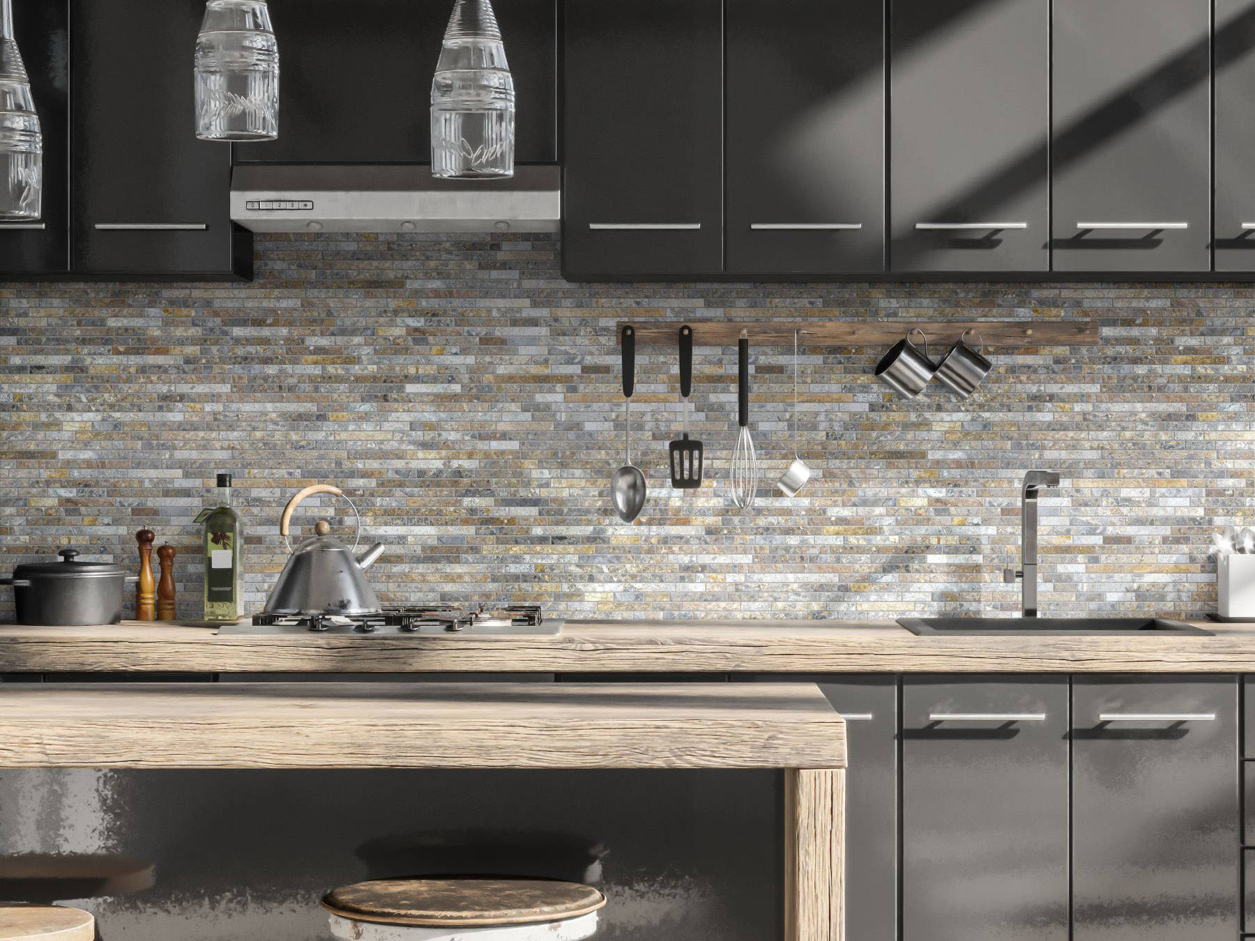Baguette Royal Vein Mosaic | Classic Tile Imports