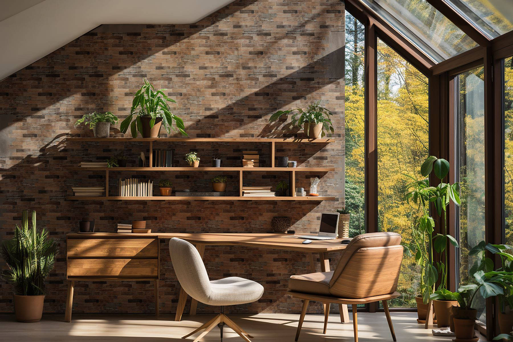 Beige Brown Mix Wood | Classic Tile Imports