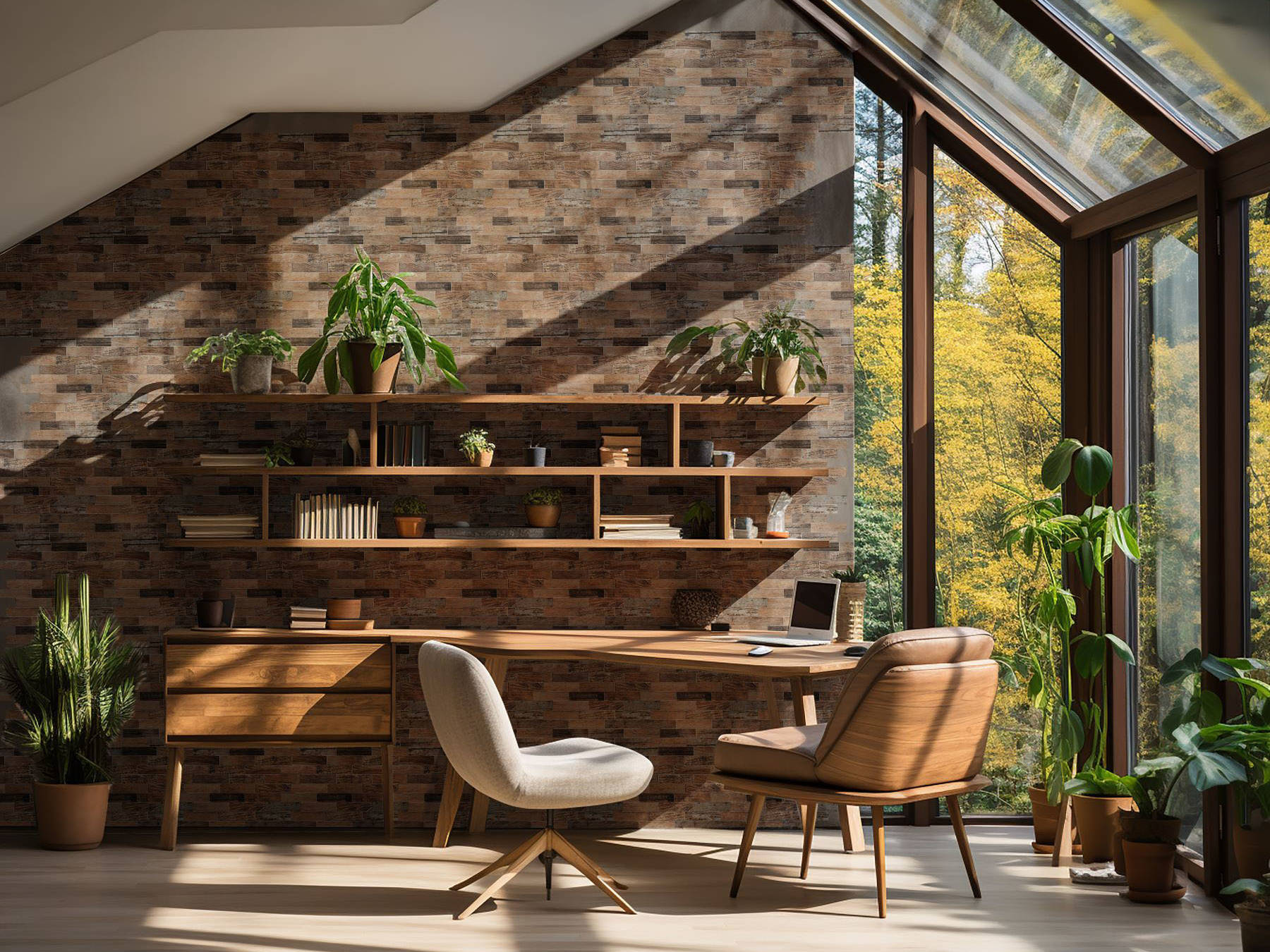 Beige Brown Mix Wood | Classic Tile Imports