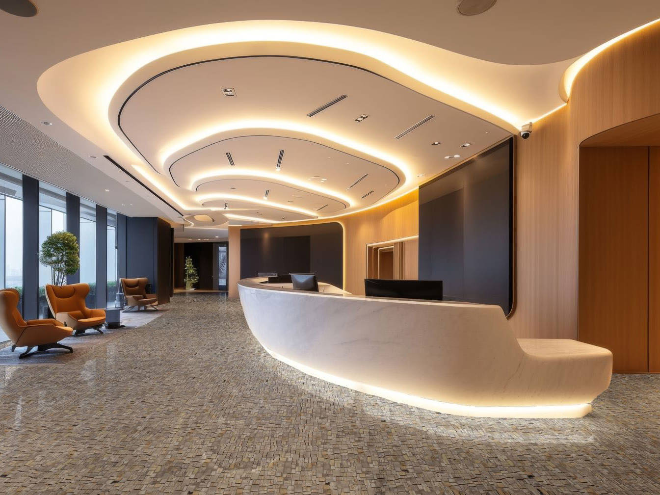 Cubic Fossil Wood Stone  | Classic Tile Imports