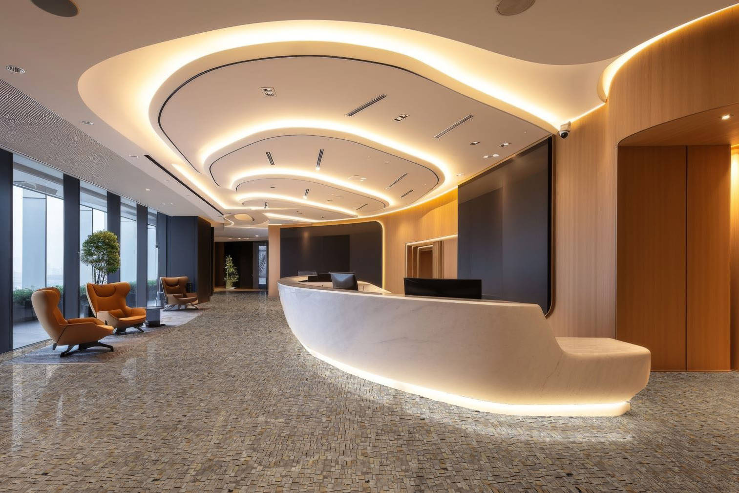 Cubic Fossil Wood Stone  | Classic Tile Imports