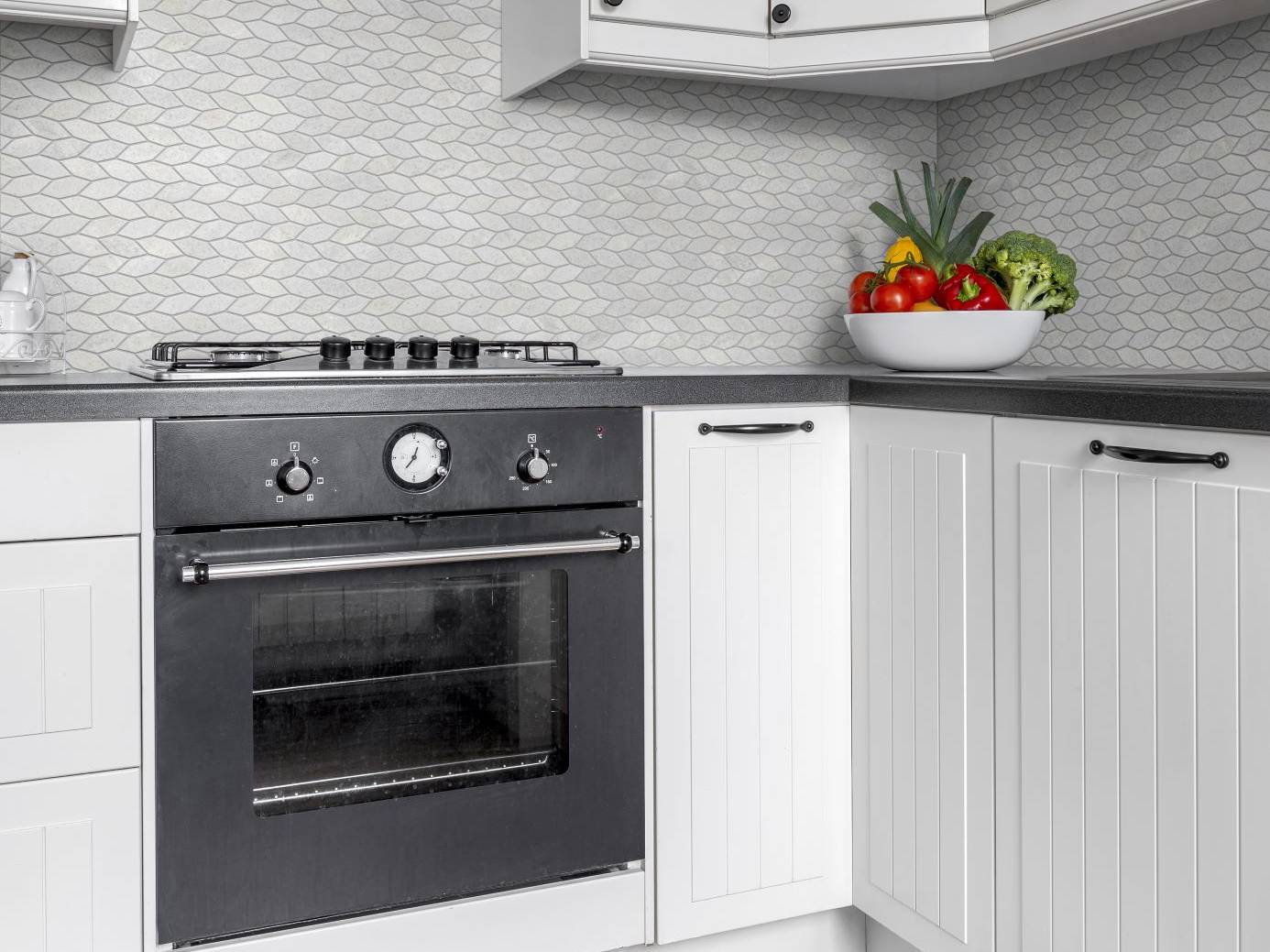 Elongated Hexagon White  | Classic Tile Imports