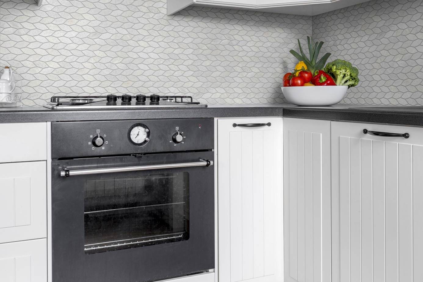 Elongated Hexagon White  | Classic Tile Imports