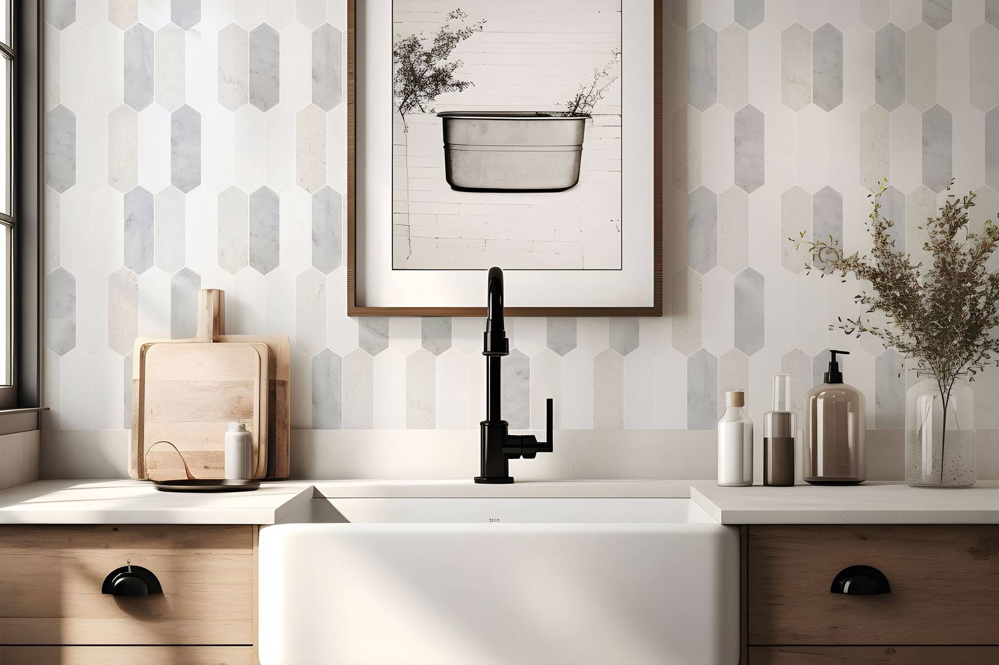 Picket White | Classic Tile Imports