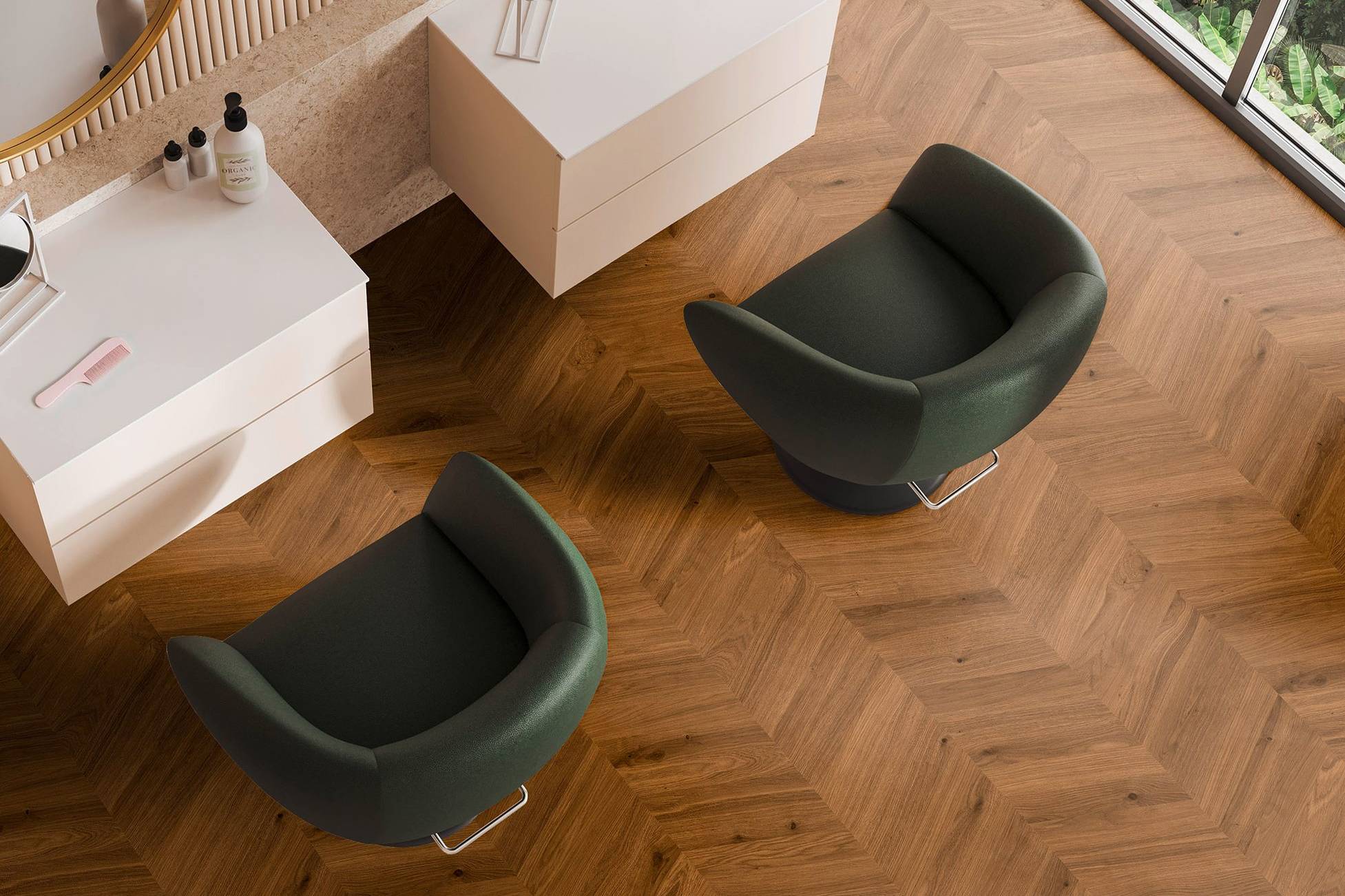 True Earth Chevron 9 | Classic Tile Imports