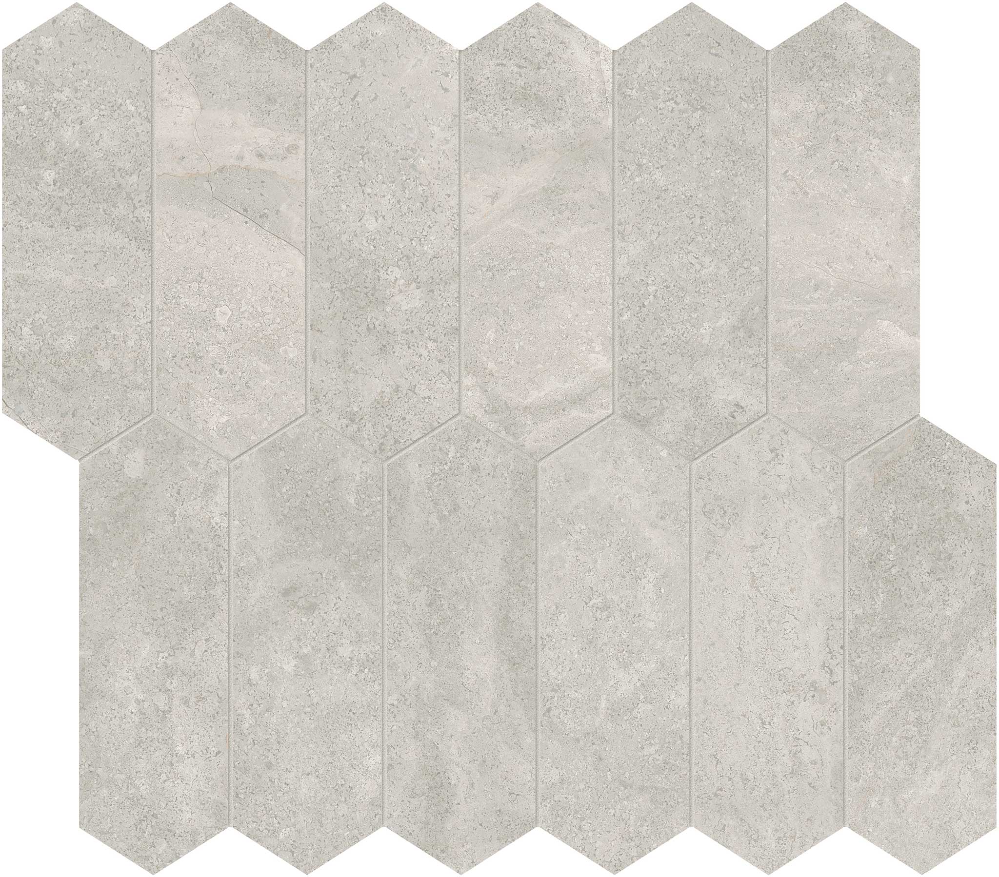 Anciano Grigio 2x6 Picket Mosaic | Classic Tile Imports