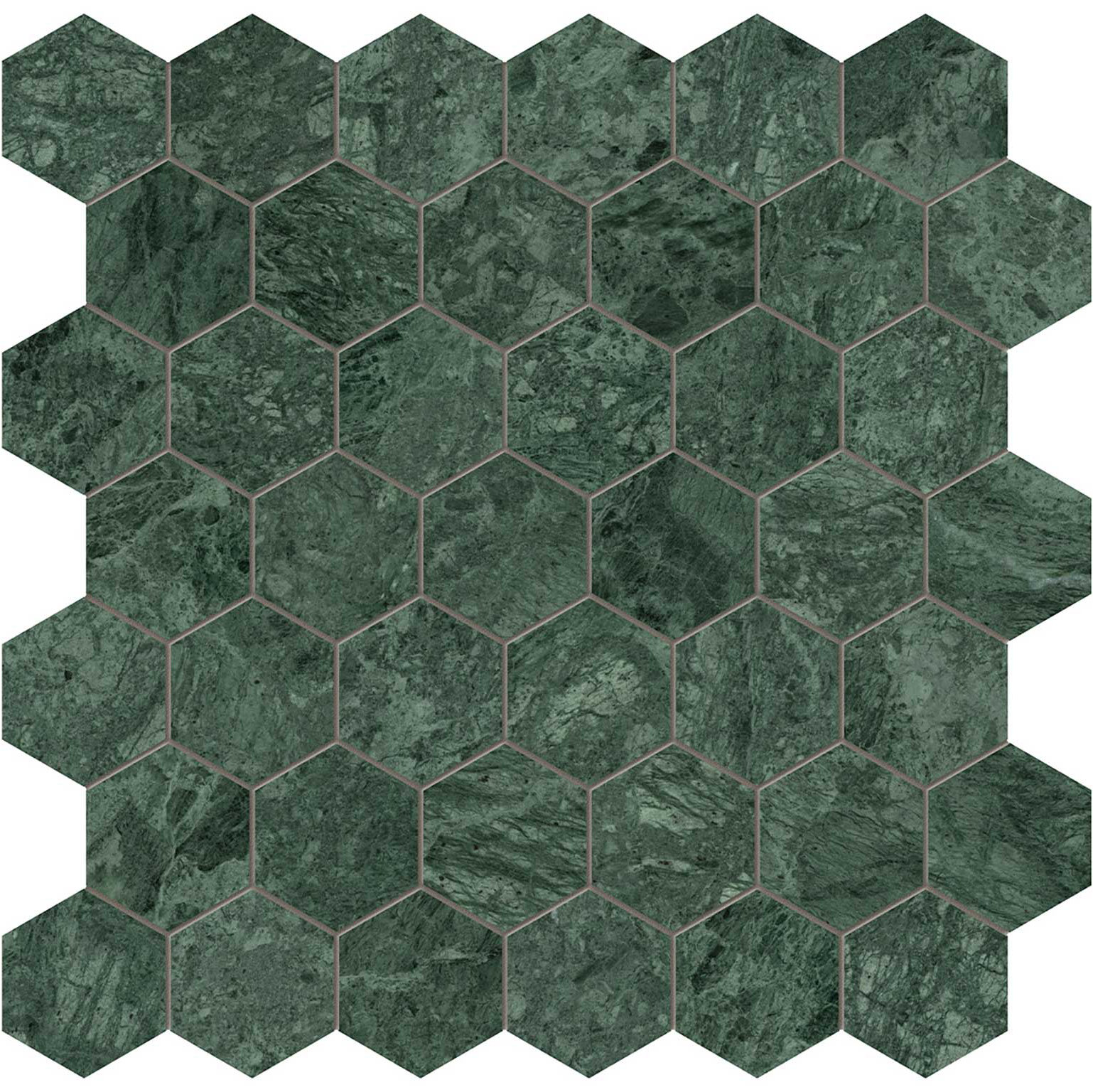 Diosa Verde 2 Hexagon Mosaic | Classic Tile Imports