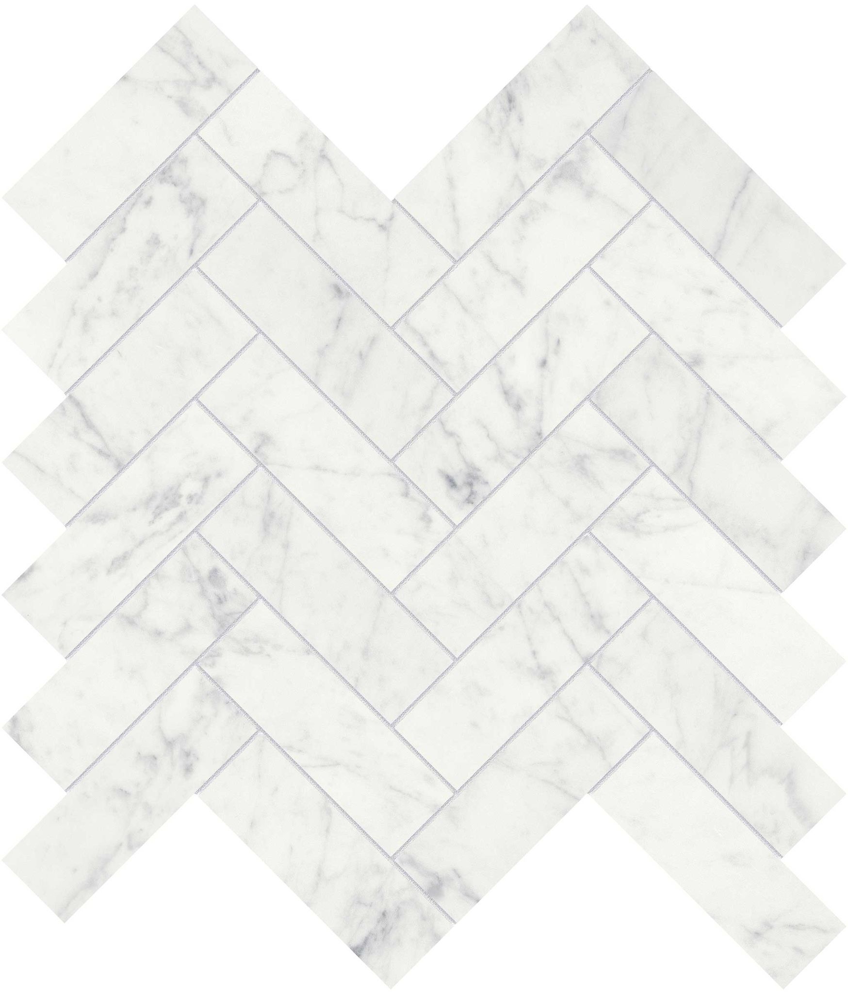 Eterna Bianco 1.25x4 Honed Herringbone Mosaic | Classic Tile Imports