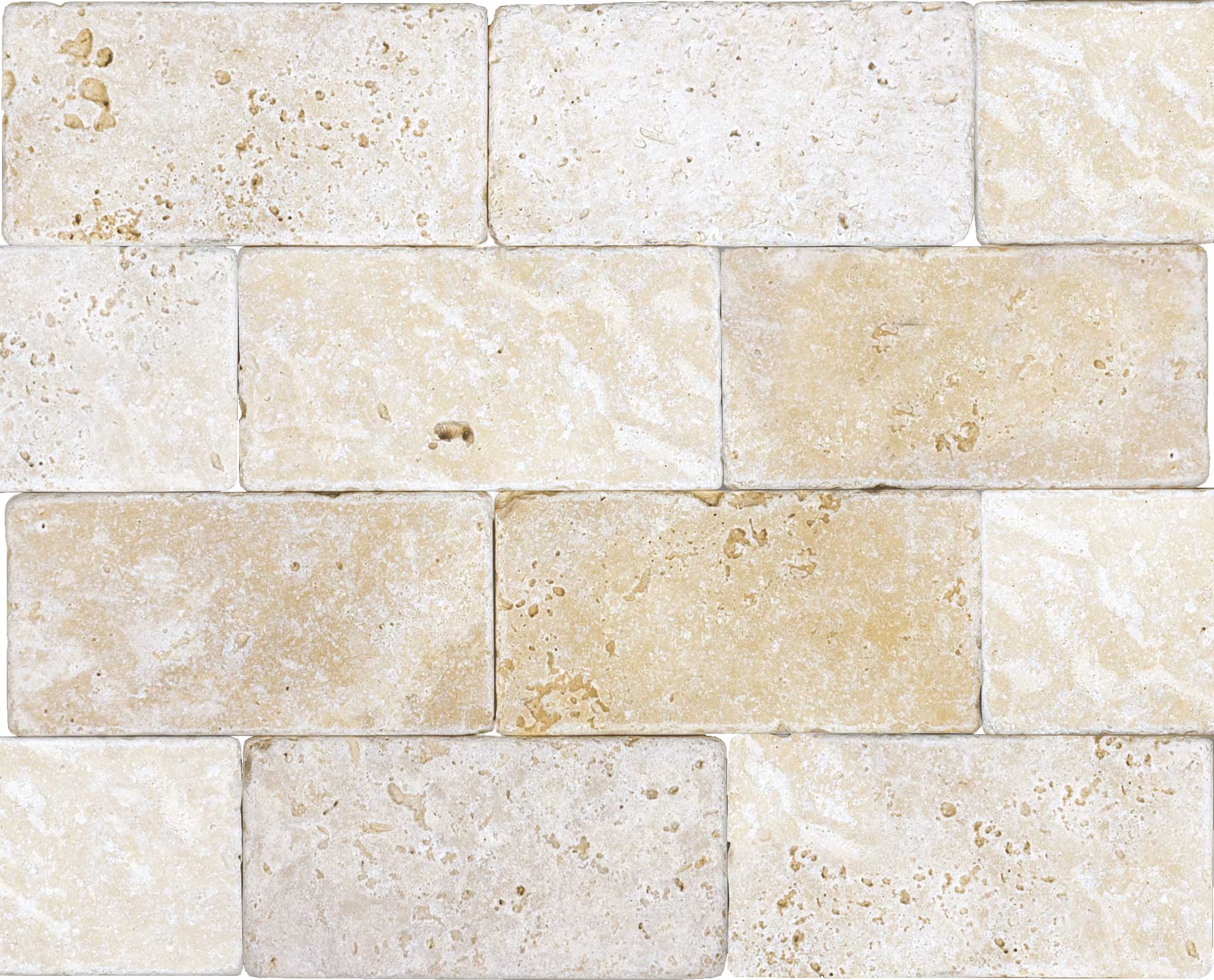 Ivory 3x6 Tumbled | Classic Tile Imports