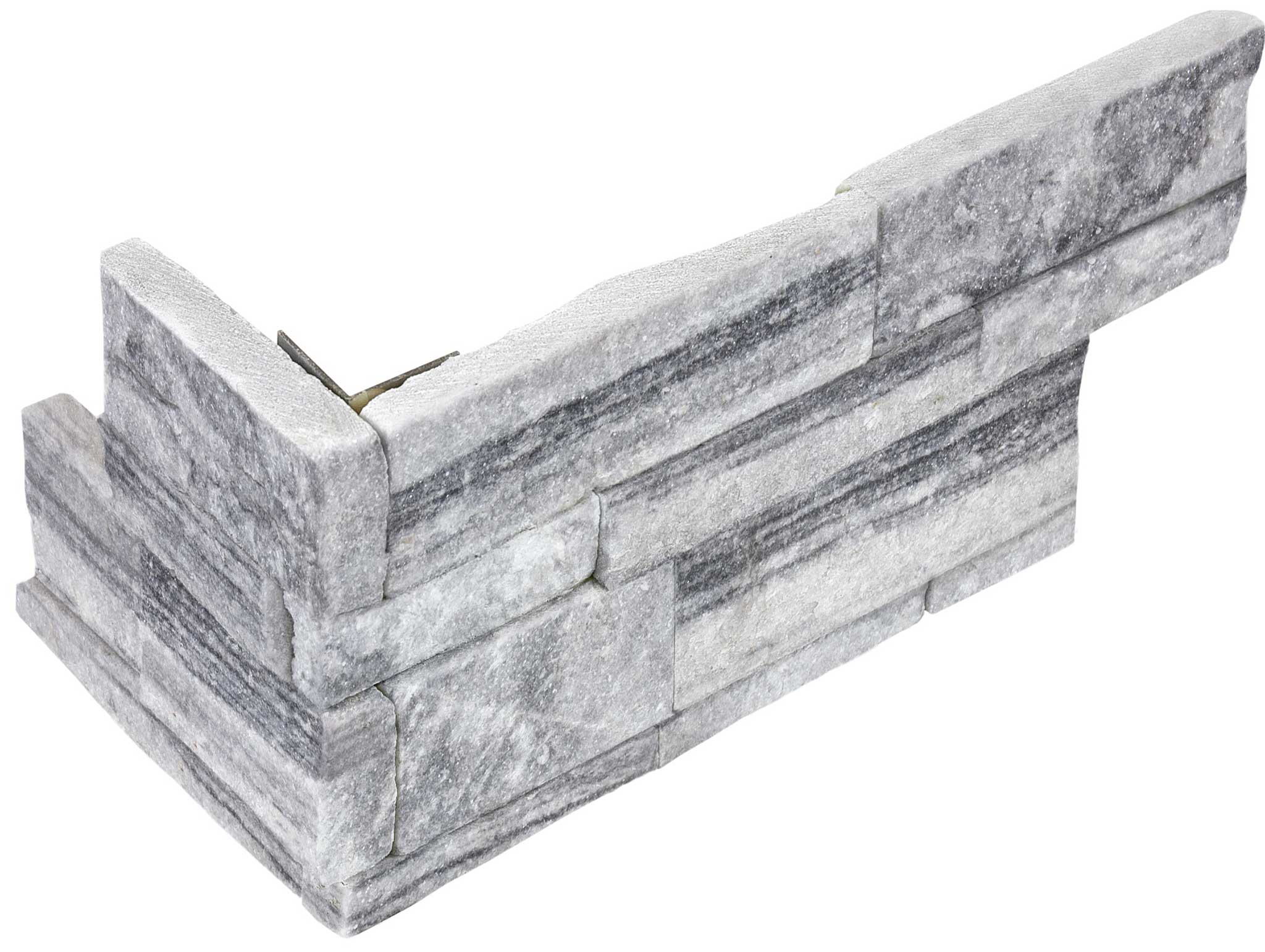 Ledger Stone 6x18 Assembled Corner | Classic Tile Imports