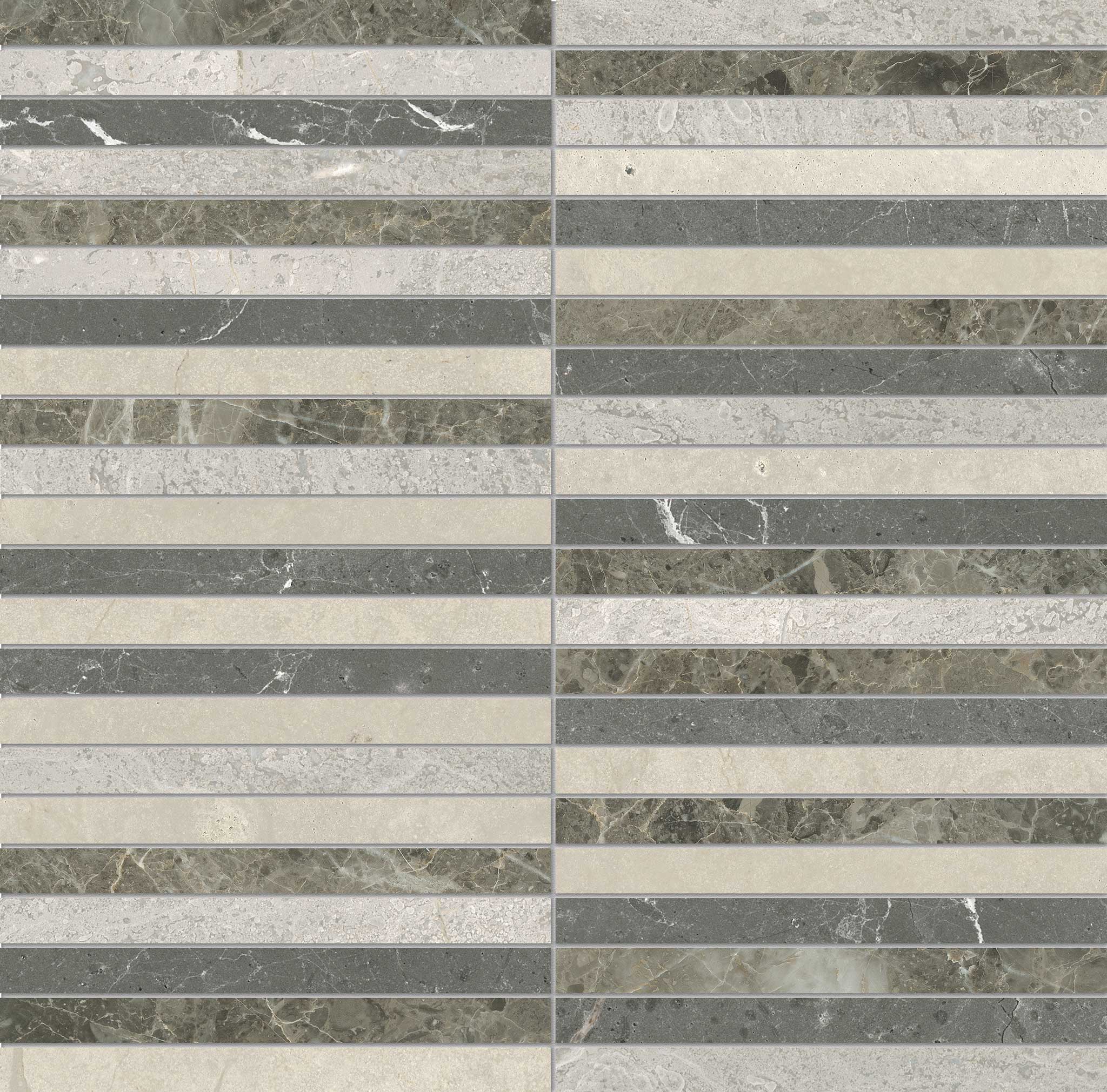 Utopio .5x6 Stacked Terra Mosaic | Classic Tile Imports