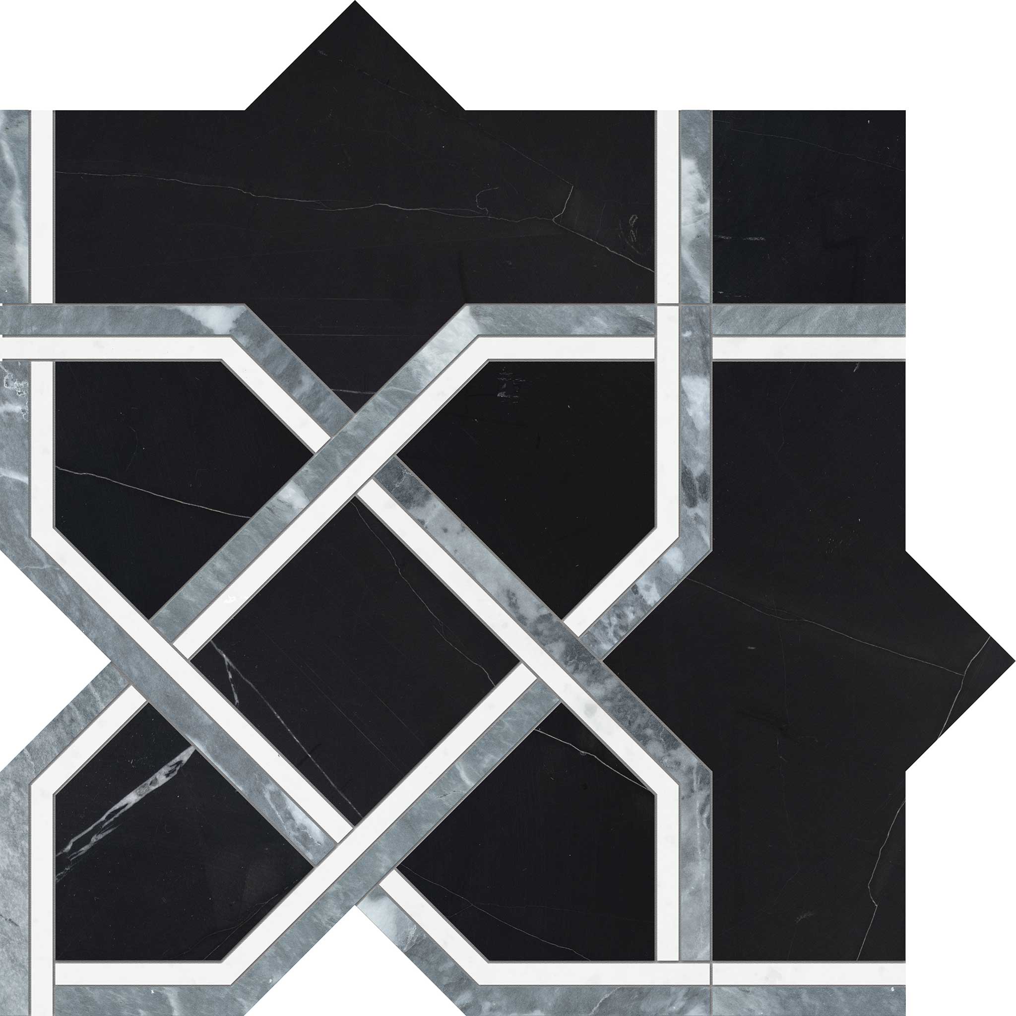 Utopio Madina Monochromo Mosaic | Classic Tile Imports