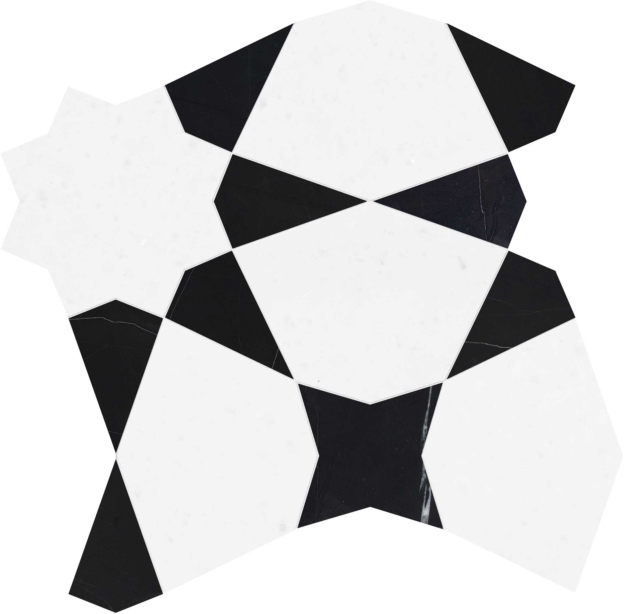 Utopio Stellar Nero Mosaic | Classic Tile Imports