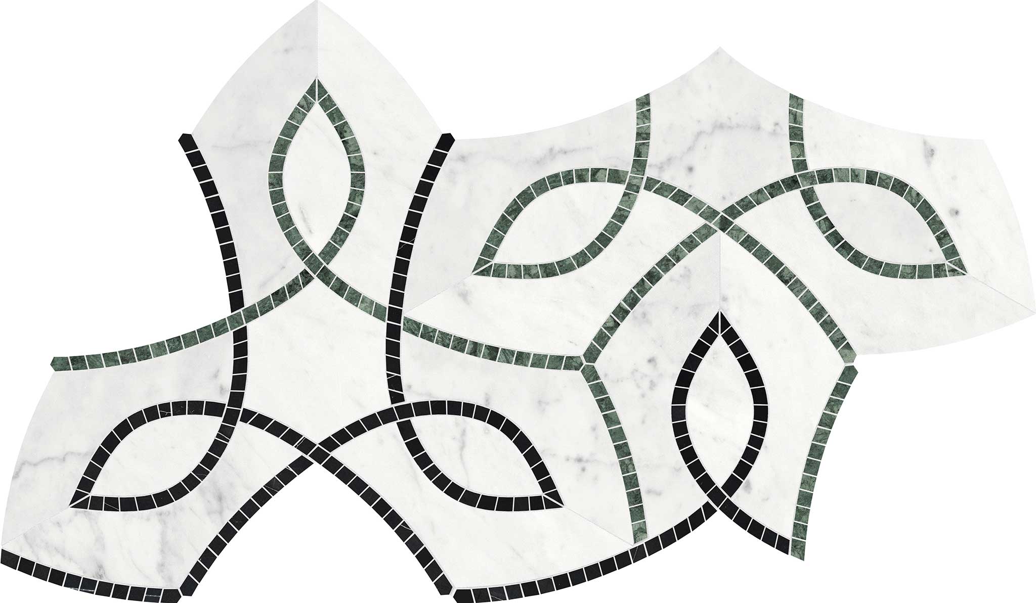 Utopio Vine Pine Mosaic | Classic Tile Imports