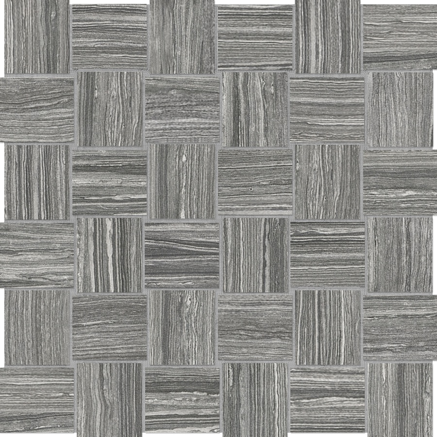 2x2 Carbon Basketweave | Classic Tile Imports