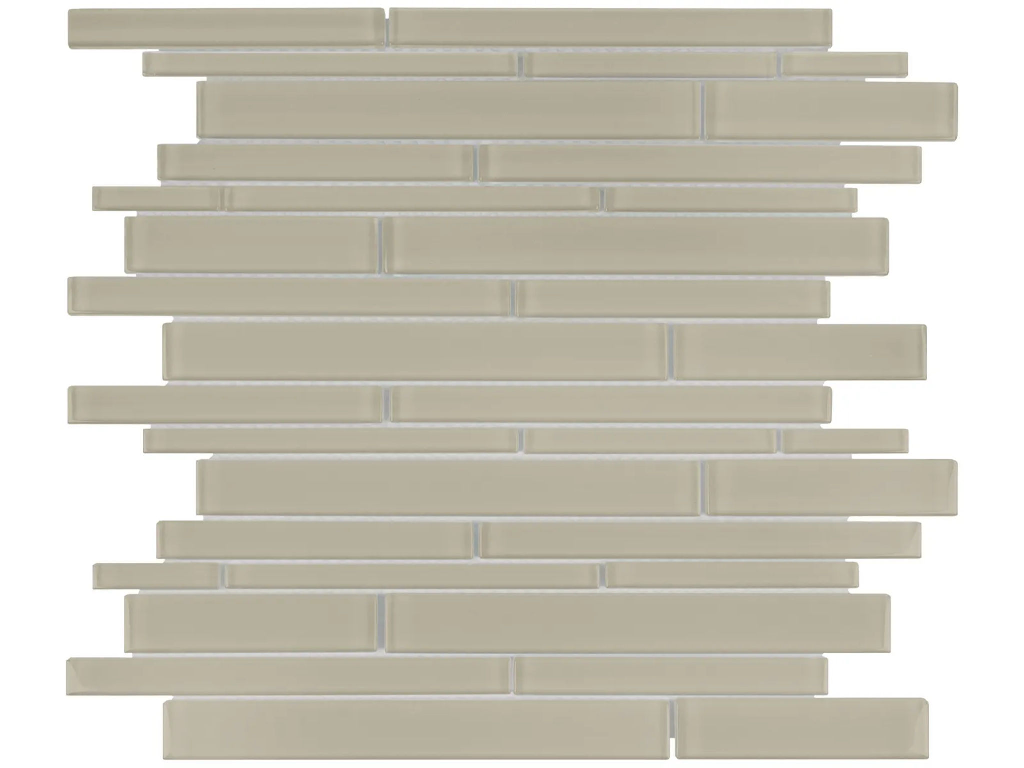 Earth Random Strip Mosaic | Classic Tile Imports