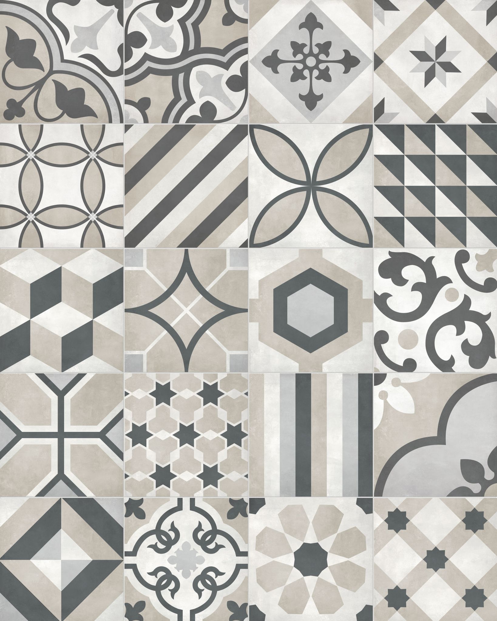 Form 8x8 Sand Deco Blend | Classic Tile Imports