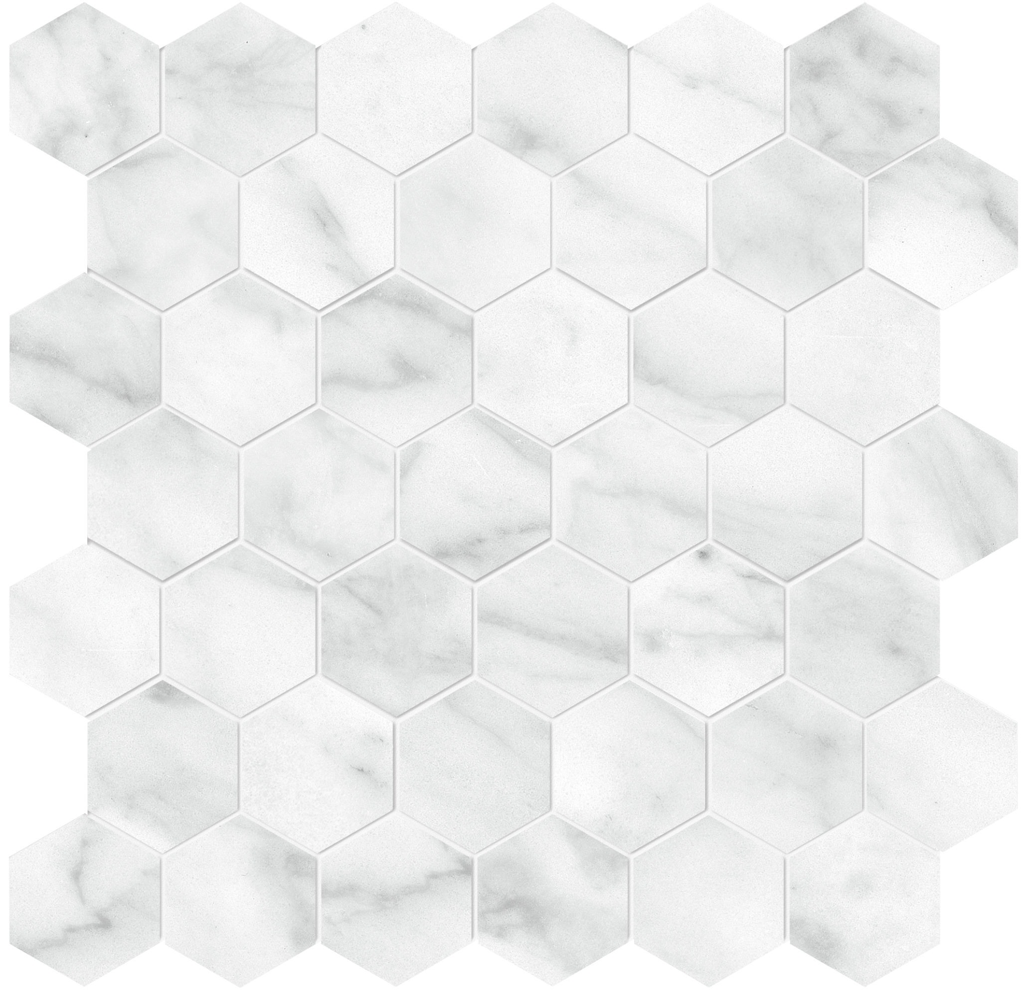 Plata Carrara Abisso 2 Hexagon Matte | Classic Tile Imports