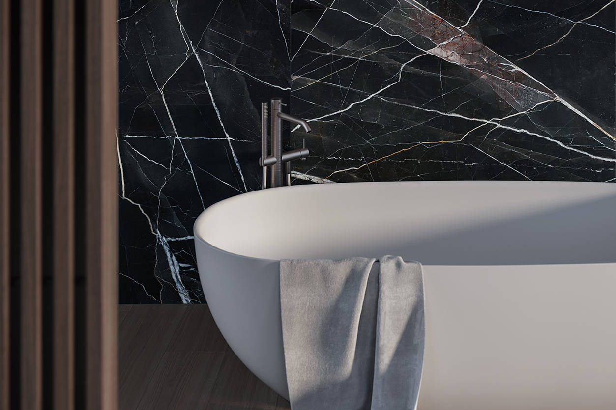 Royal Stoneworks REGAL BLACK VEIN 0 | Classic Tile Imports