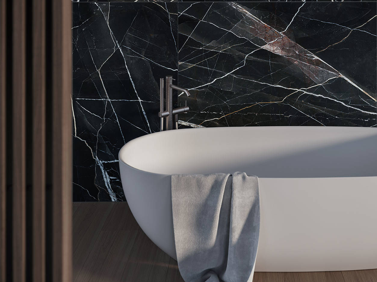 Royal Stoneworks REGAL BLACK VEIN 0 | Classic Tile Imports